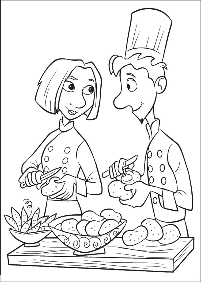 Ratatouille Coloring Pages