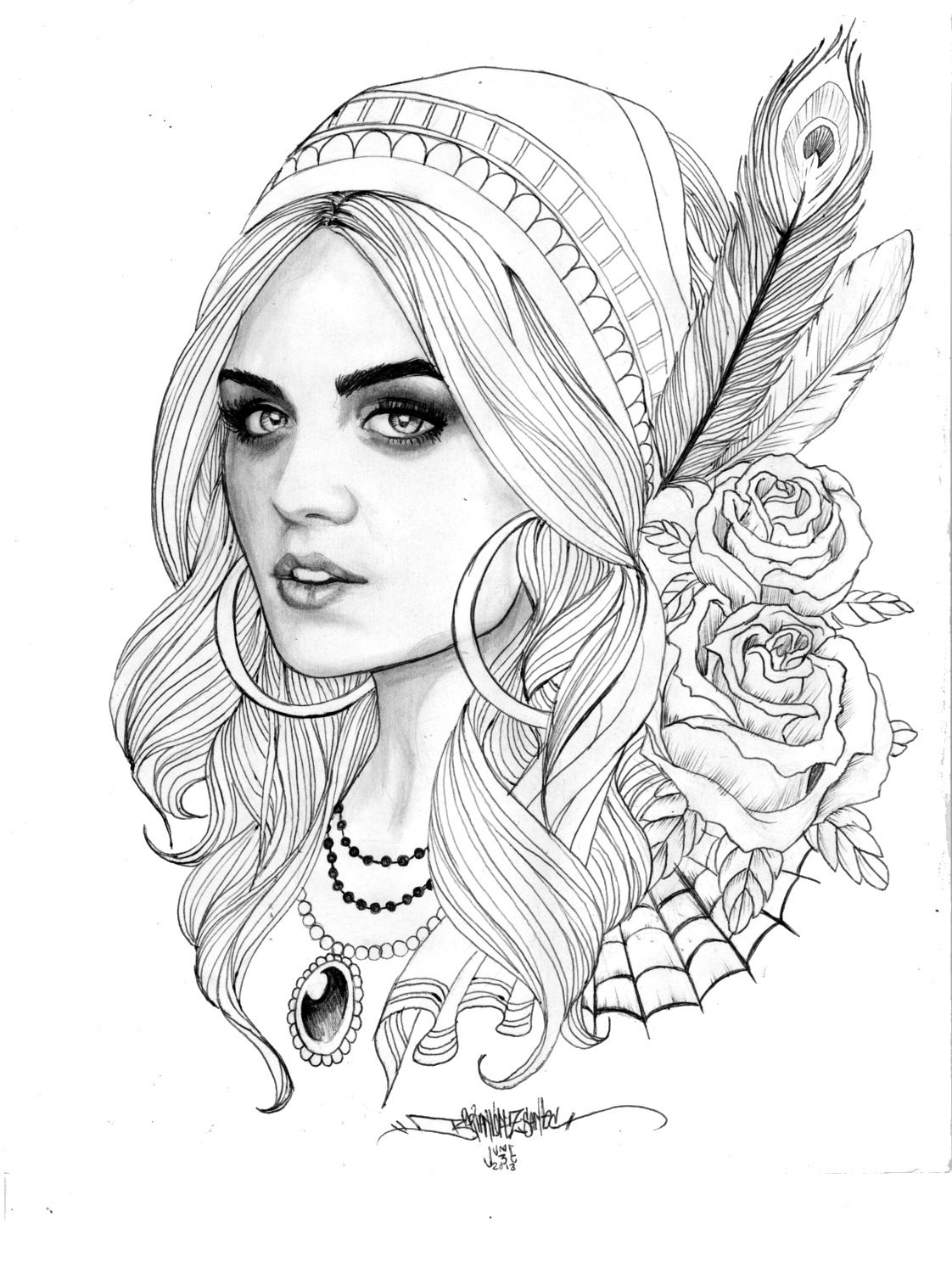 Coloring Pages For Women