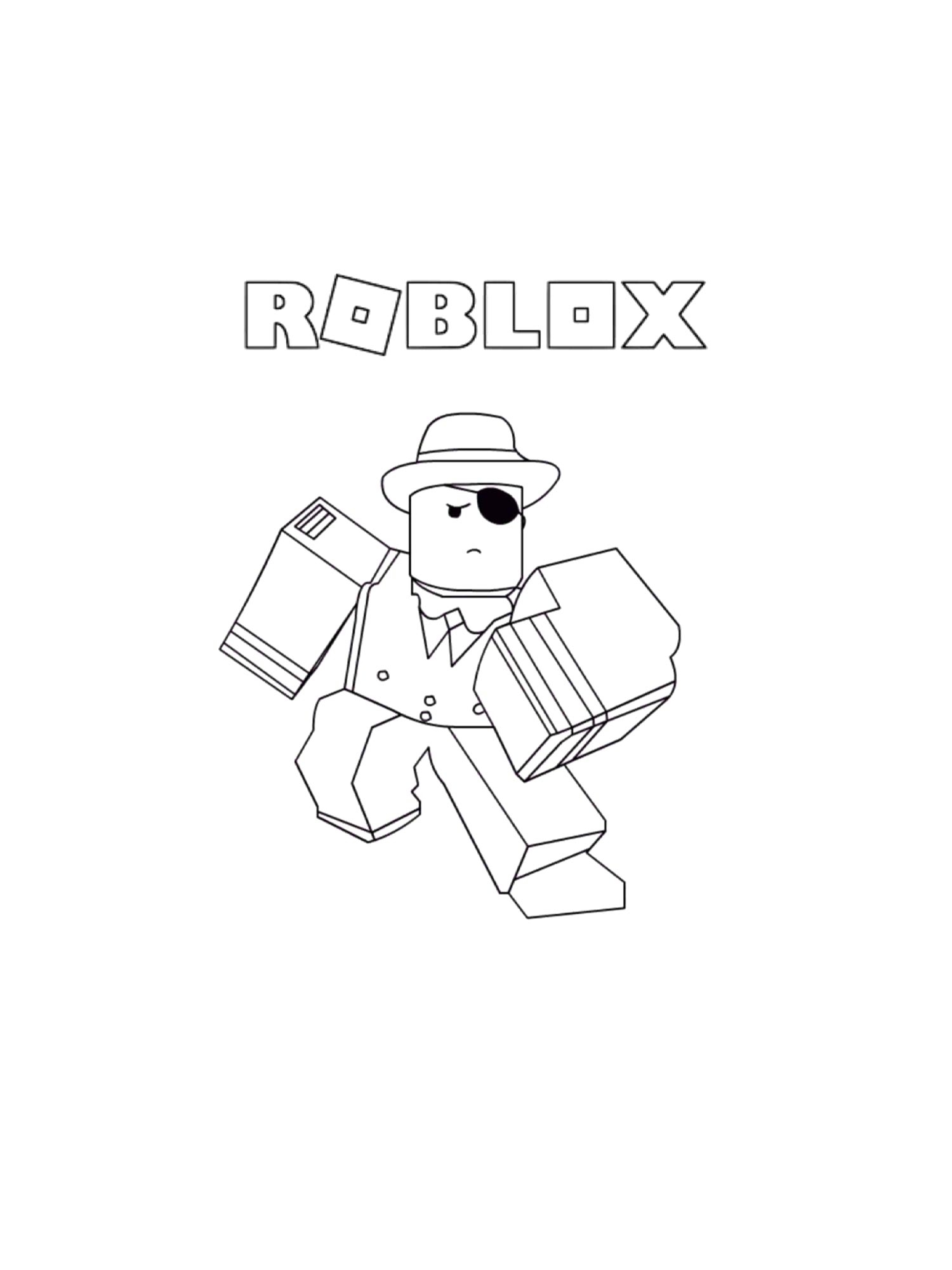 Roblox Coloring Pages Free Infoupdate