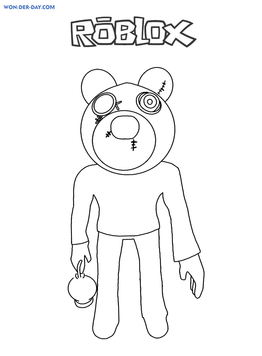 Roblox Coloring Printables