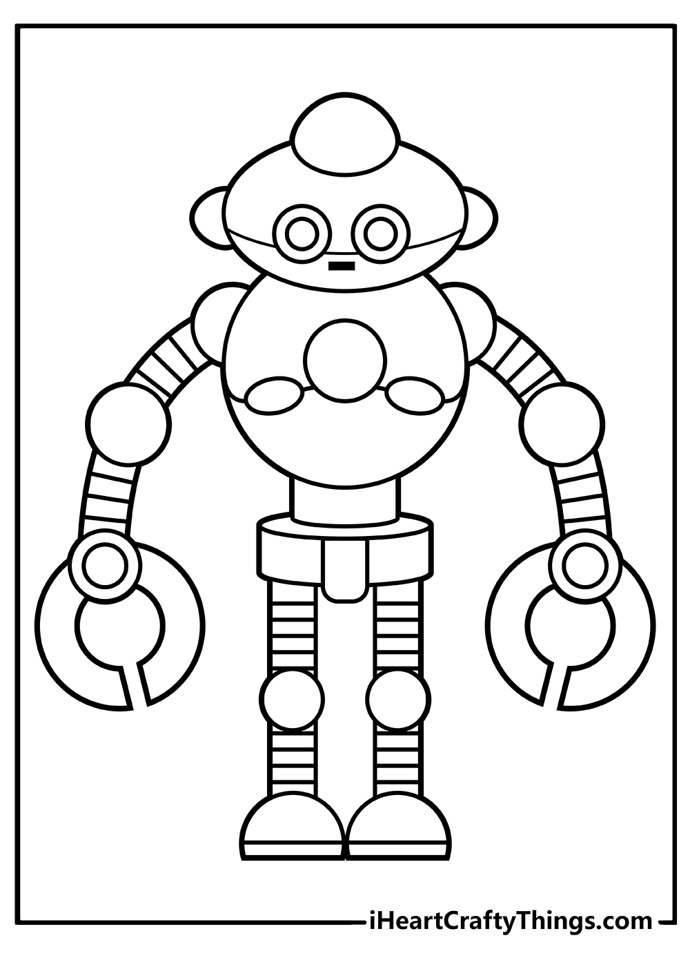 Robots Coloring Pages