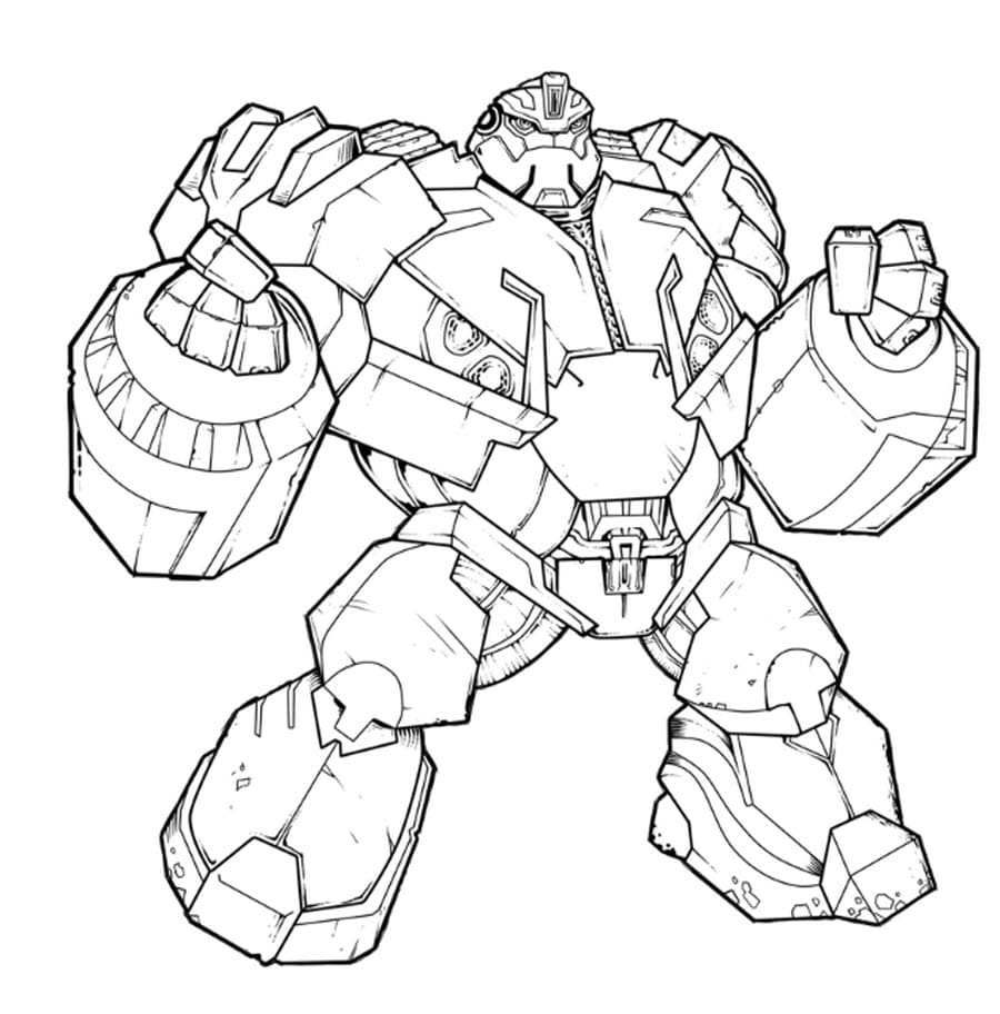 Robozuna Coloring Page Coloring Pages