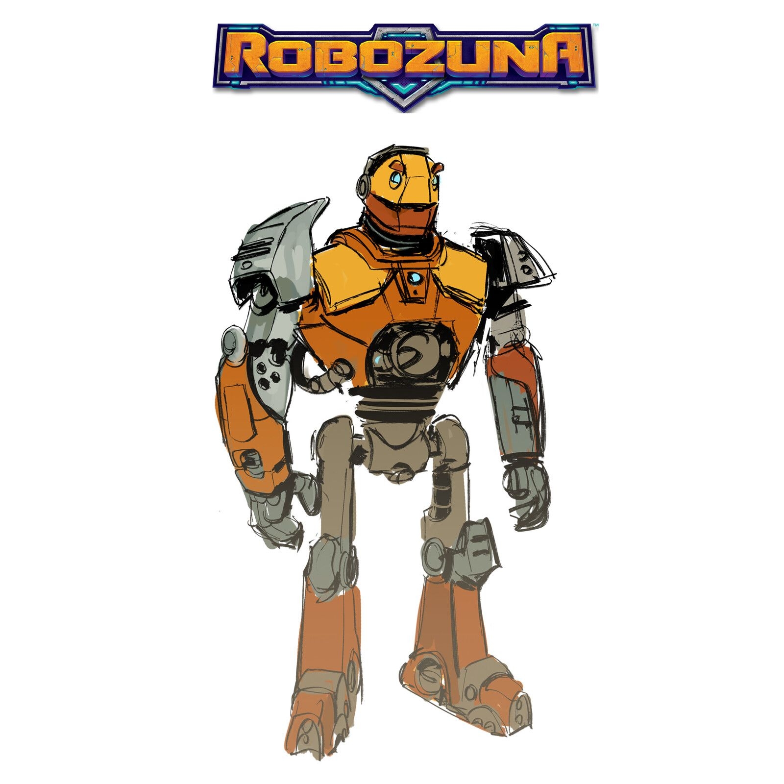 Robozuna Coloring Pages