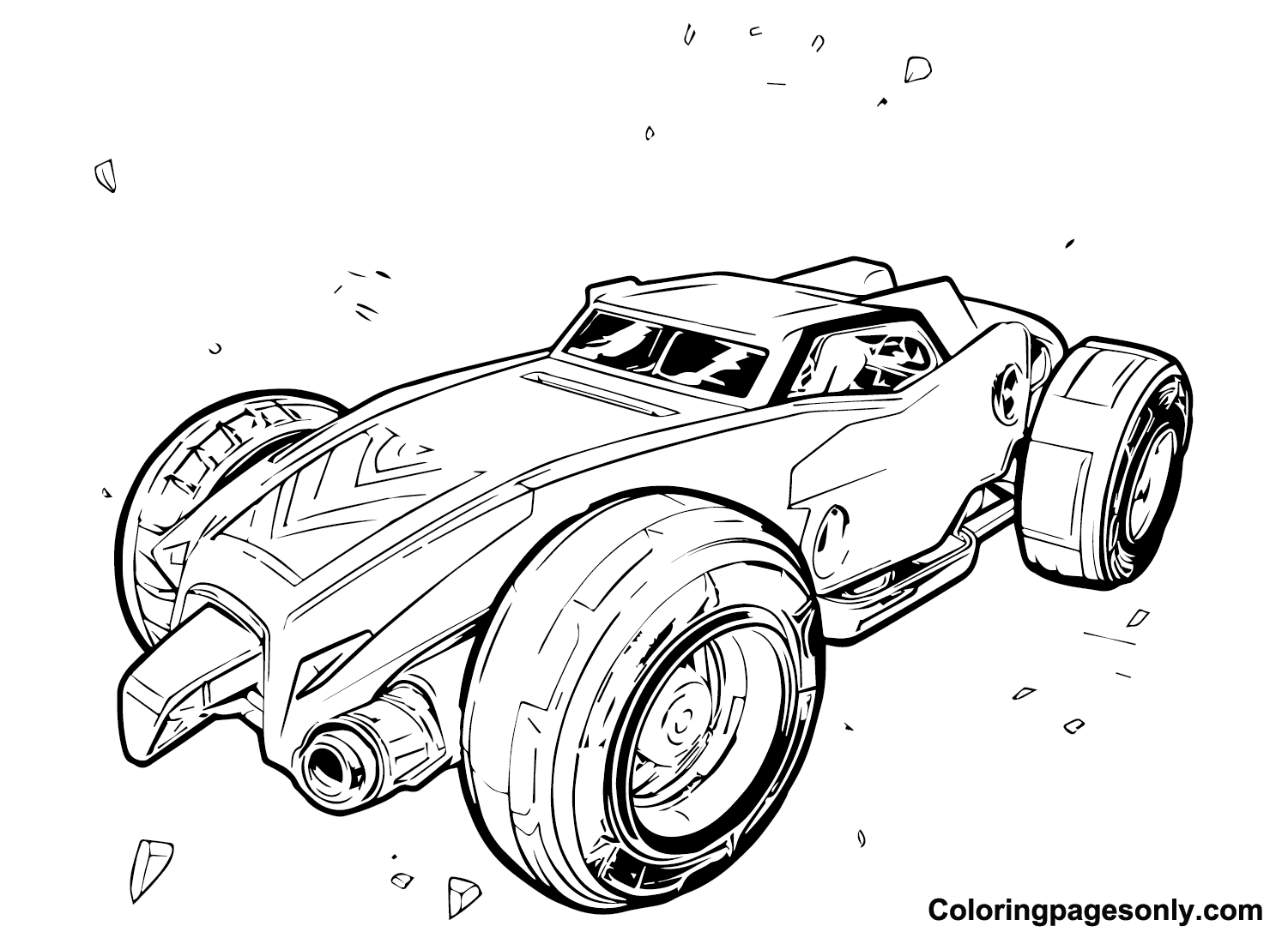 Rocket League Coloring Pages Printable For Free Download