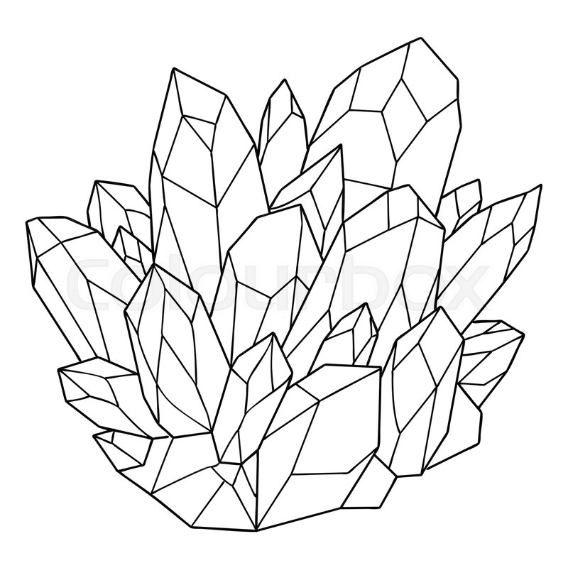 Coloring Pages Of Minerals