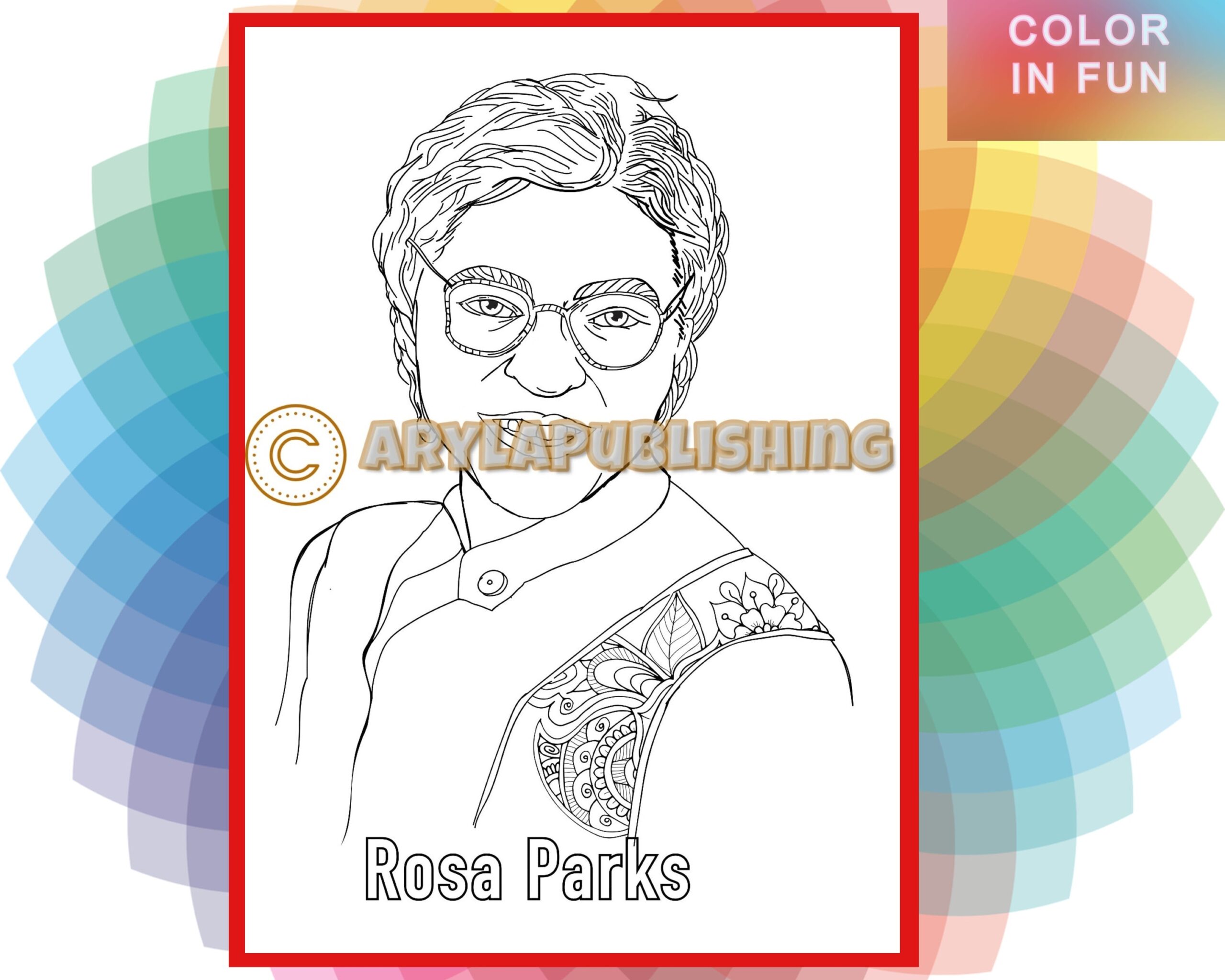 Rosa Parks Coloring Pages