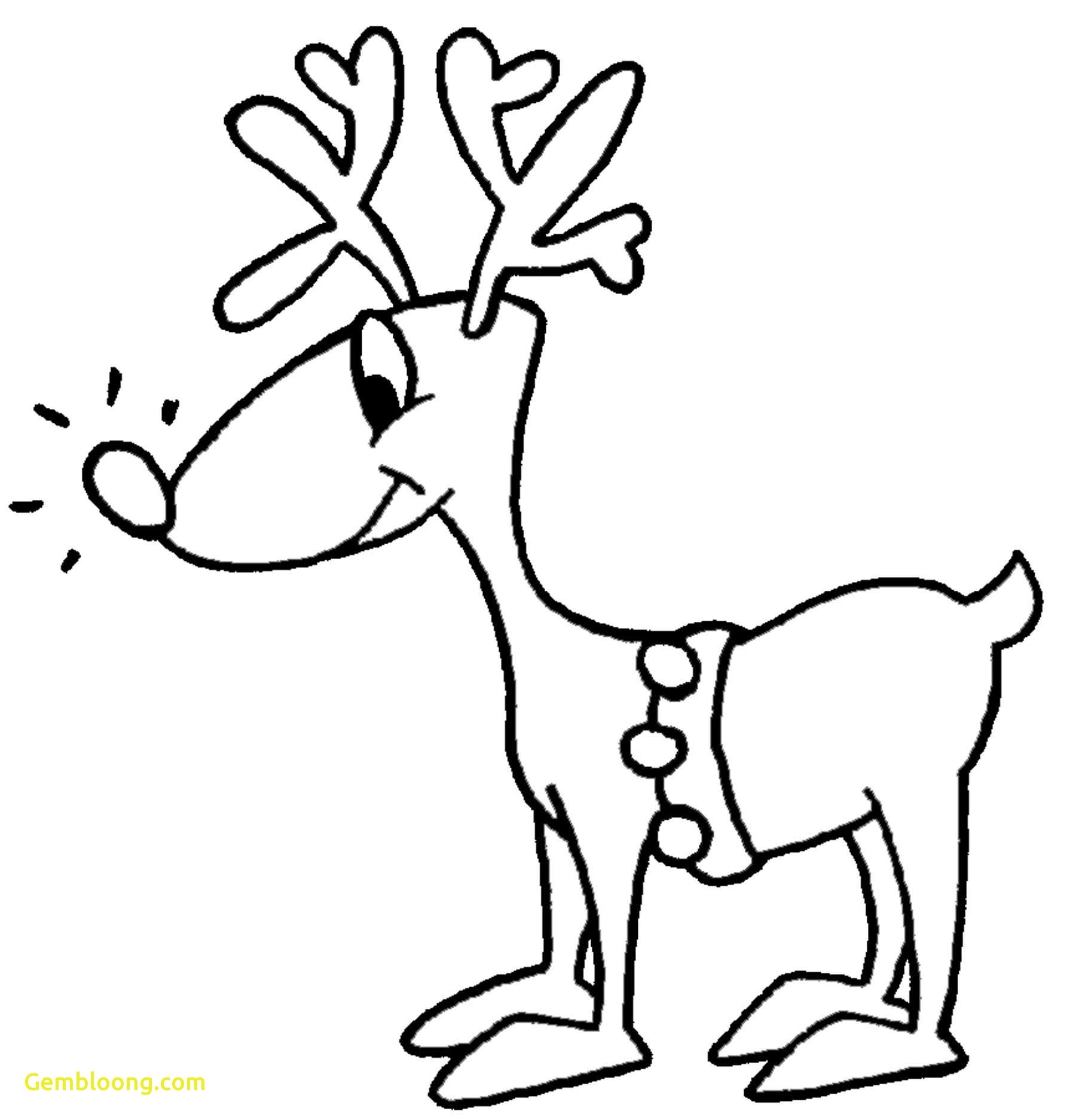 Rudolph Coloring Pages Free Download On ClipArtMag