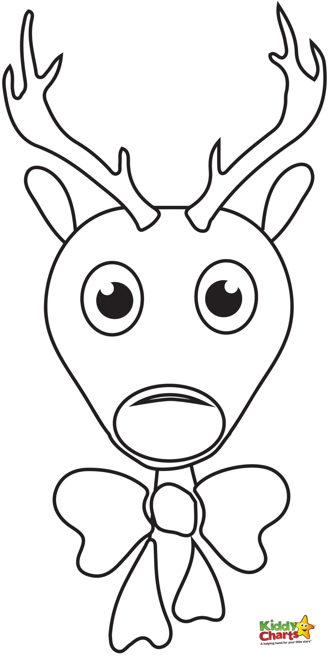 Rudolph Coloring Page