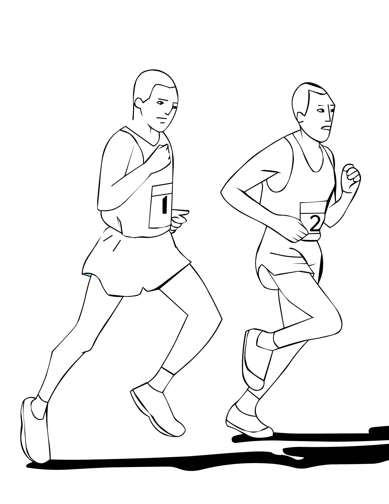 Running Coloring Pages At GetColorings Free Printable Colorings Pages To Print And Color