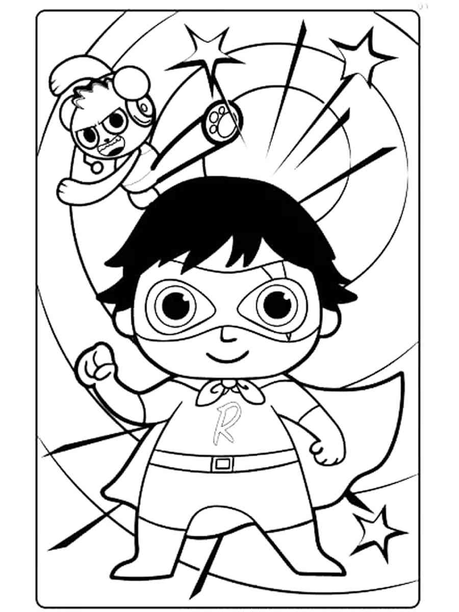 Ryan S World Coloring Pages