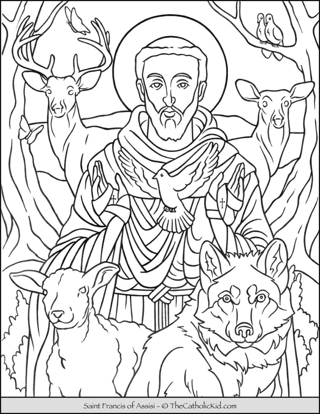 Catholic Coloring Pages
