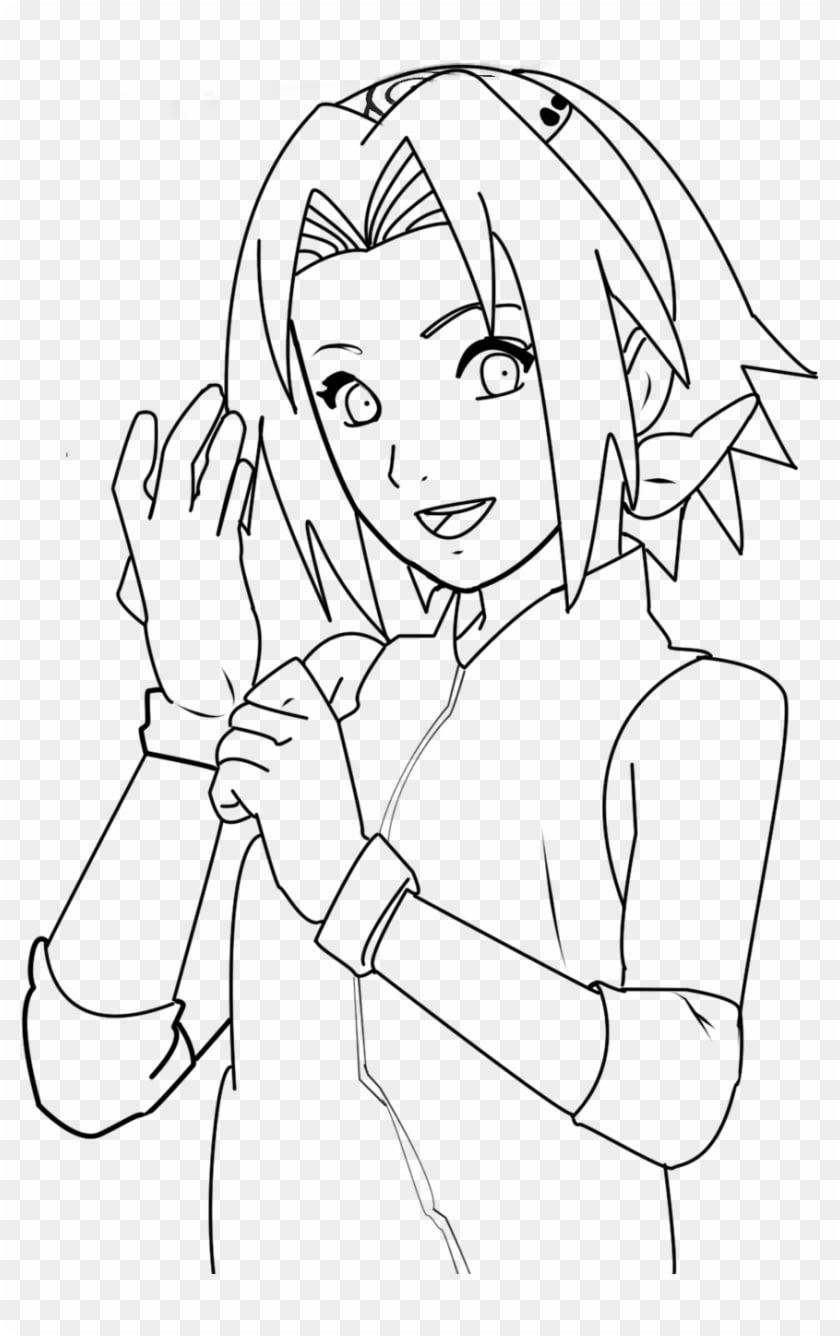 Sakura Haruno Coloring Pages