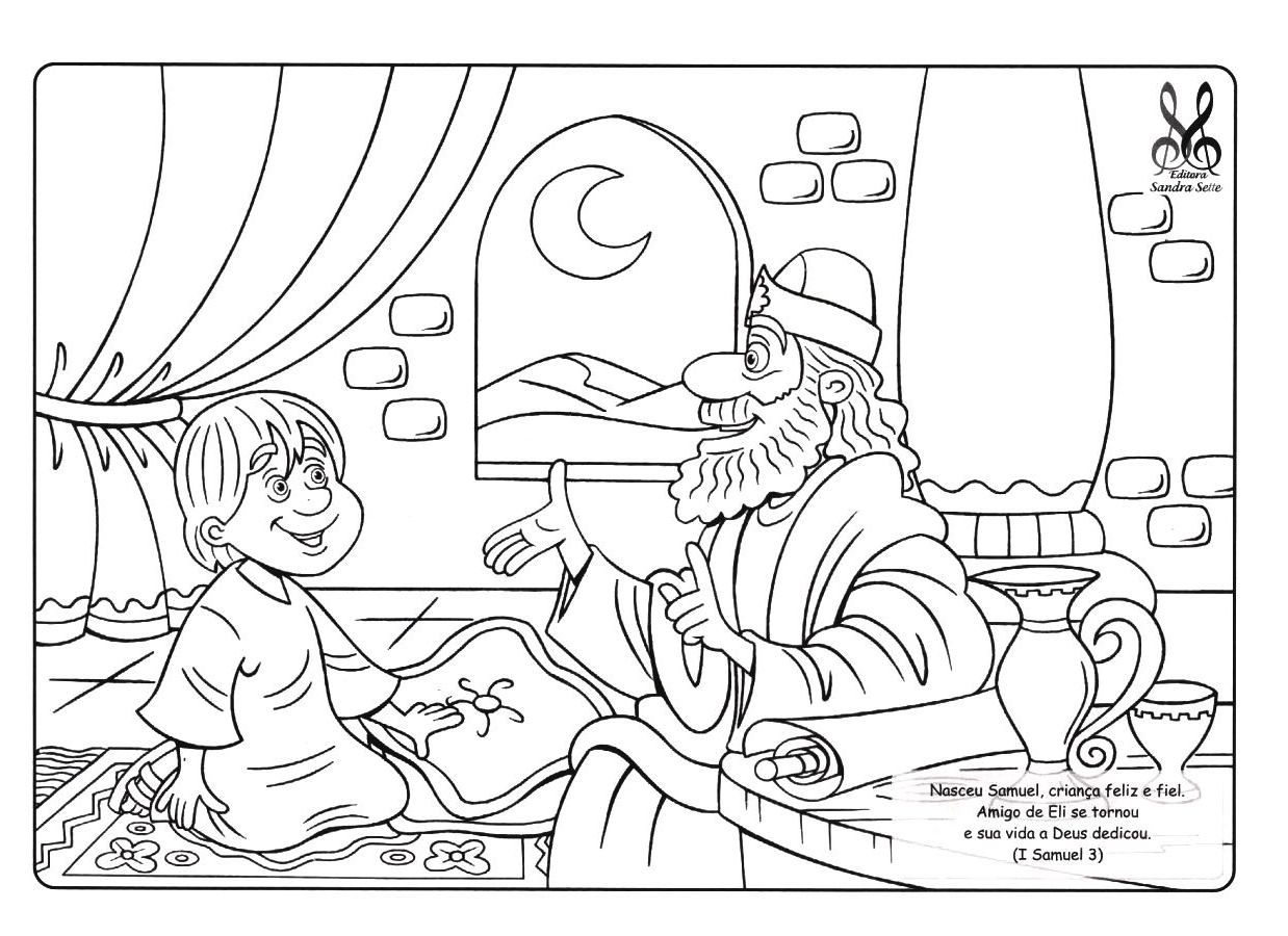 Samuel And Eli Bible Kids Samuel Bible Lessons For Kids Bible Coloring Pages Bible Study