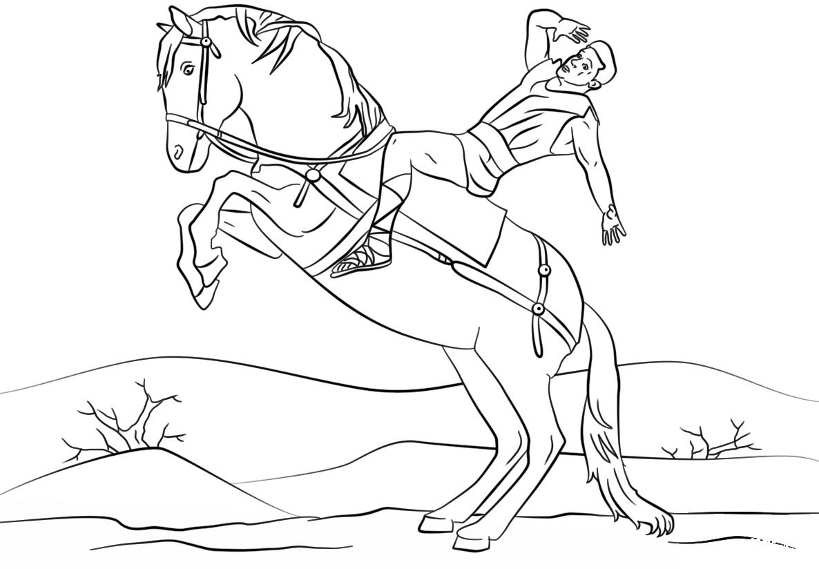 Saul Becomes Paul Coloring Page ColouringPages