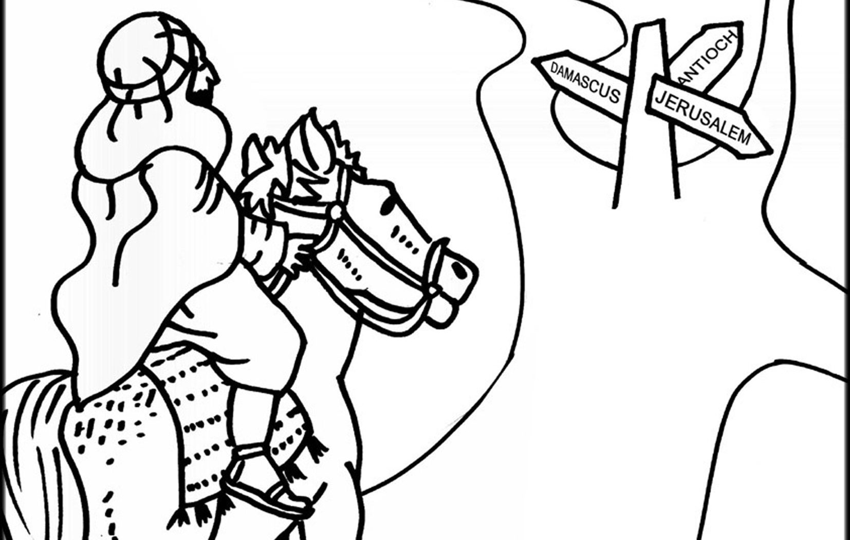 Saul Becomes Paul Coloring Pages At GetColorings Free Printable Colorings Pages To Print