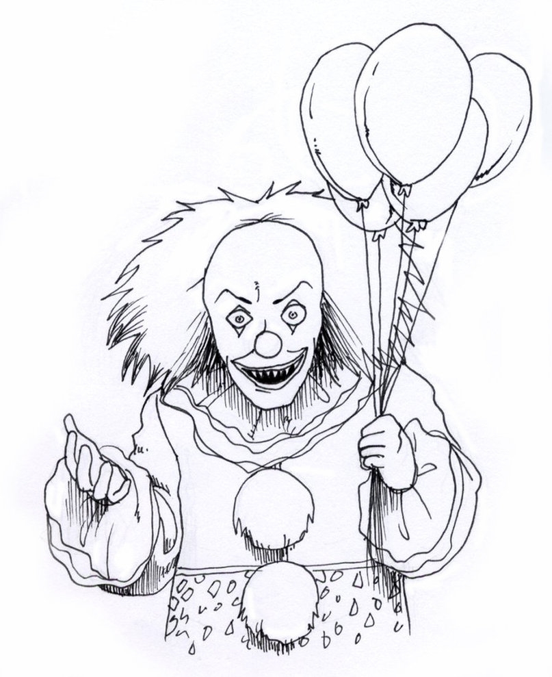 Coloring Pages Scary