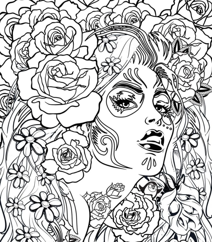 Scary Coloring Pages For Adults Free Coloring Pages