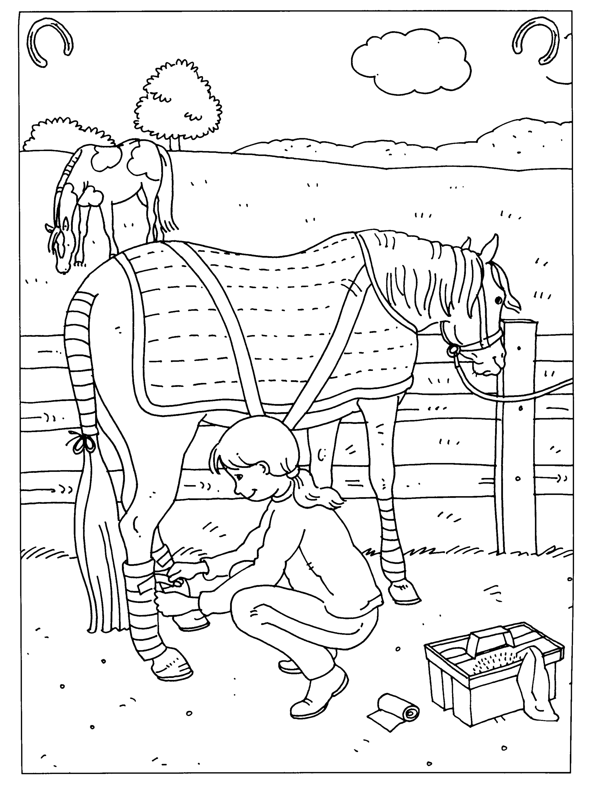 Schleich Coloring Pages