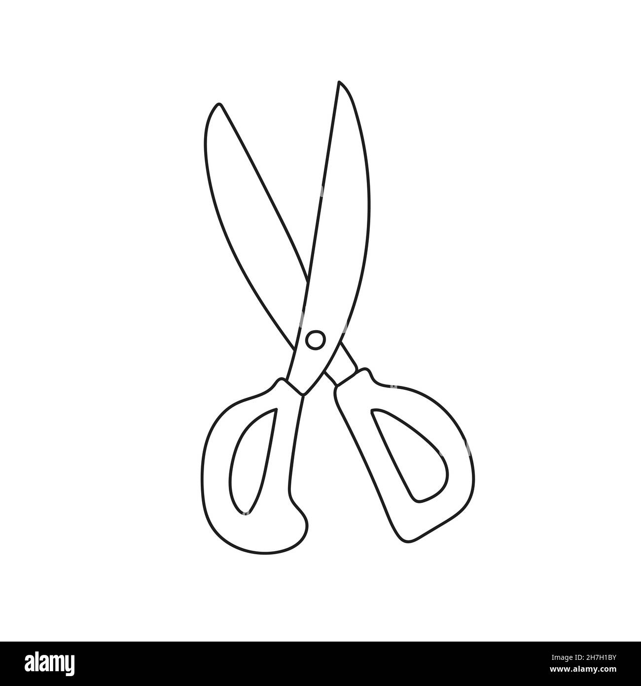 Scissors Coloring Pages