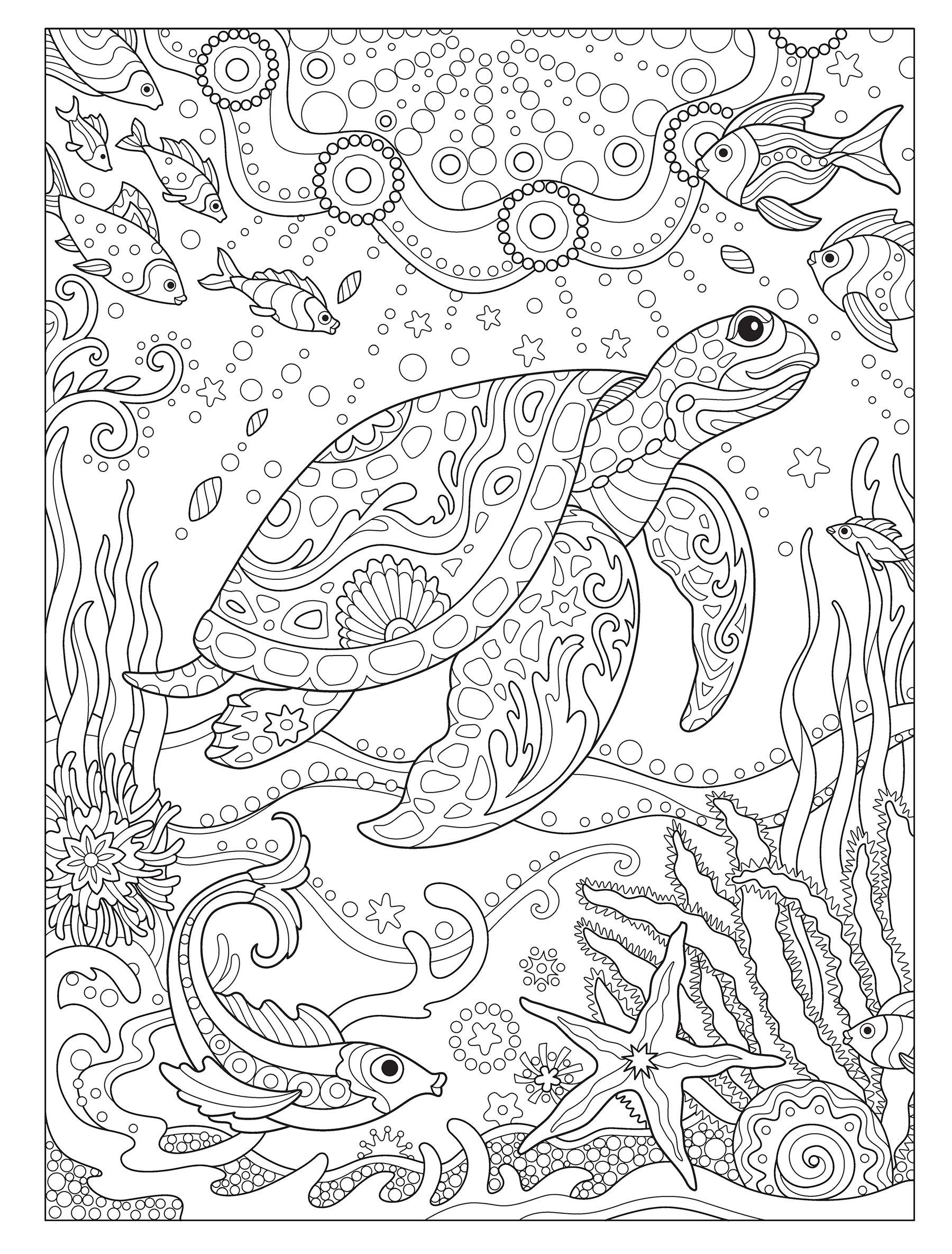 Free Ocean Life Coloring Pages