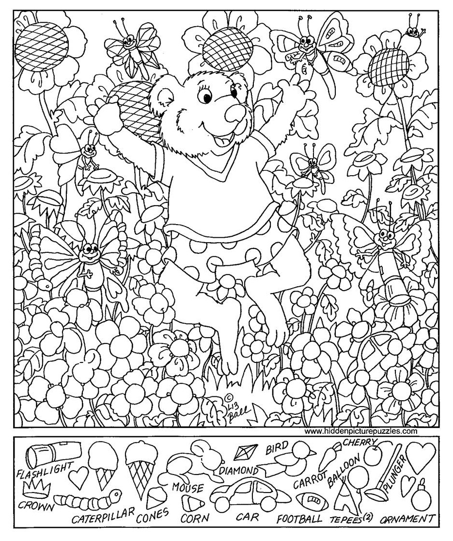 Seek And Find Coloring Pages At GetDrawings Free Download