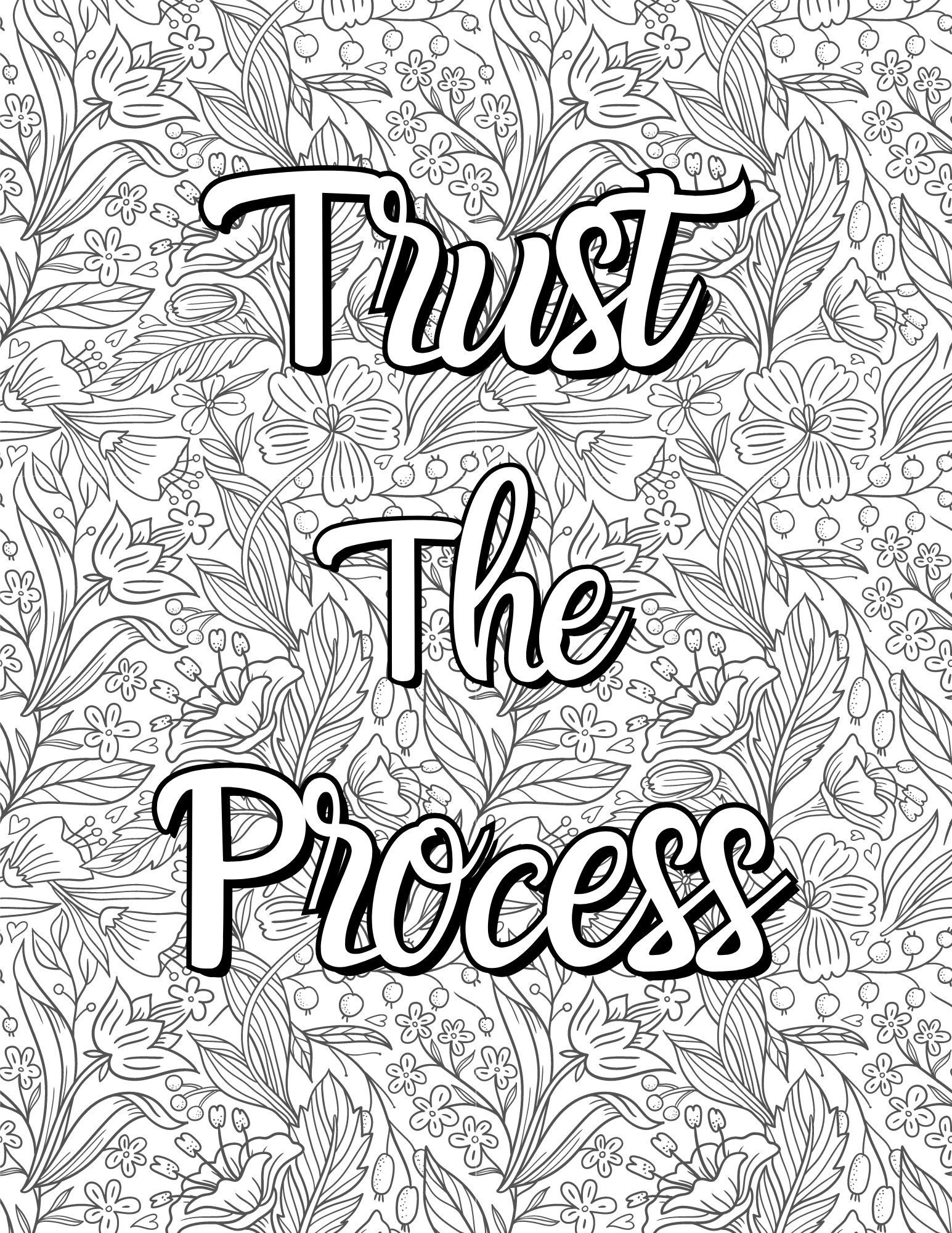 Self Care Coloring Pages For Adults High Resolutions Digital Downloads Printable Pages Coloring