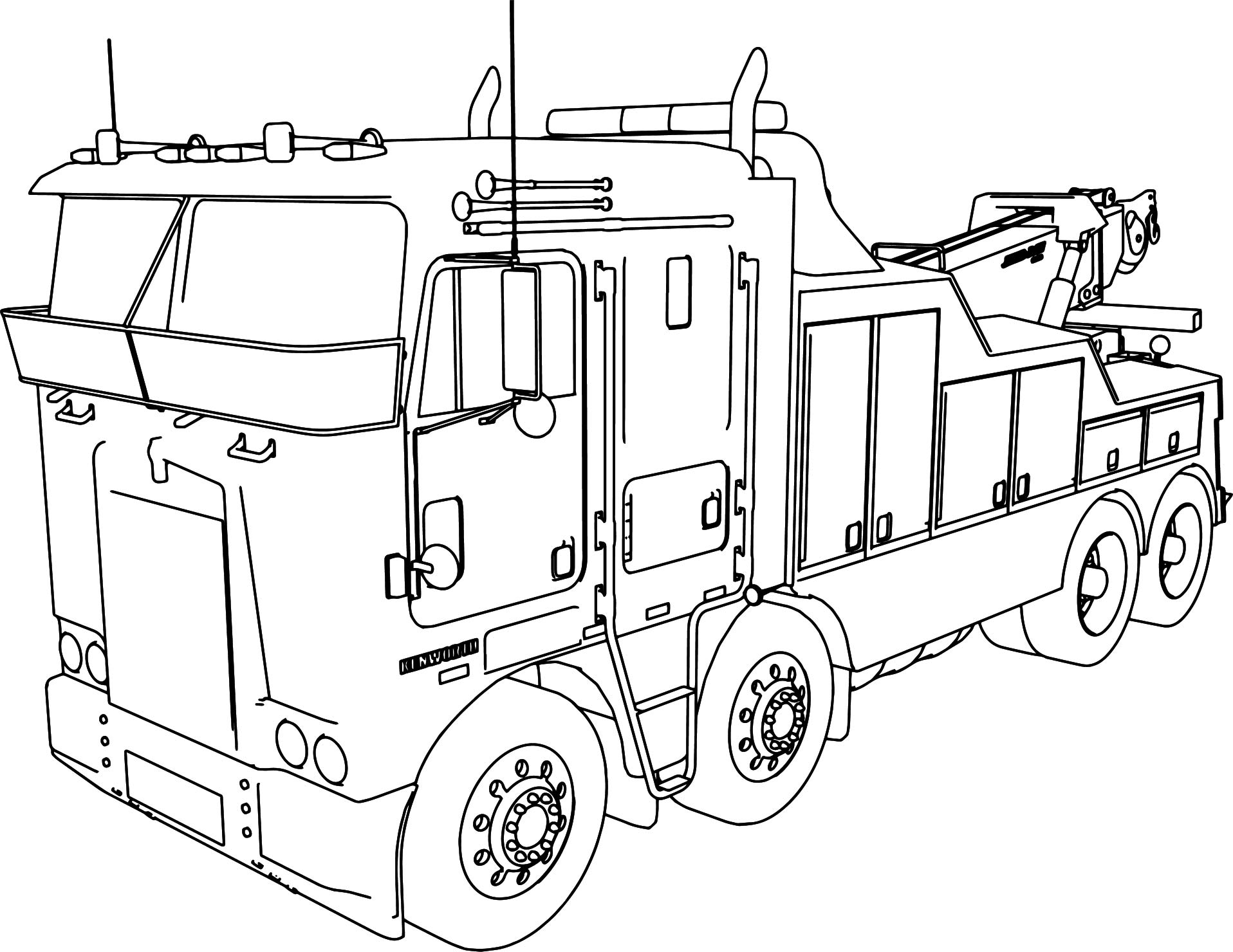 Semi Truck Coloring Pages At GetColorings Free Printable Colorings Pages To Print And Color