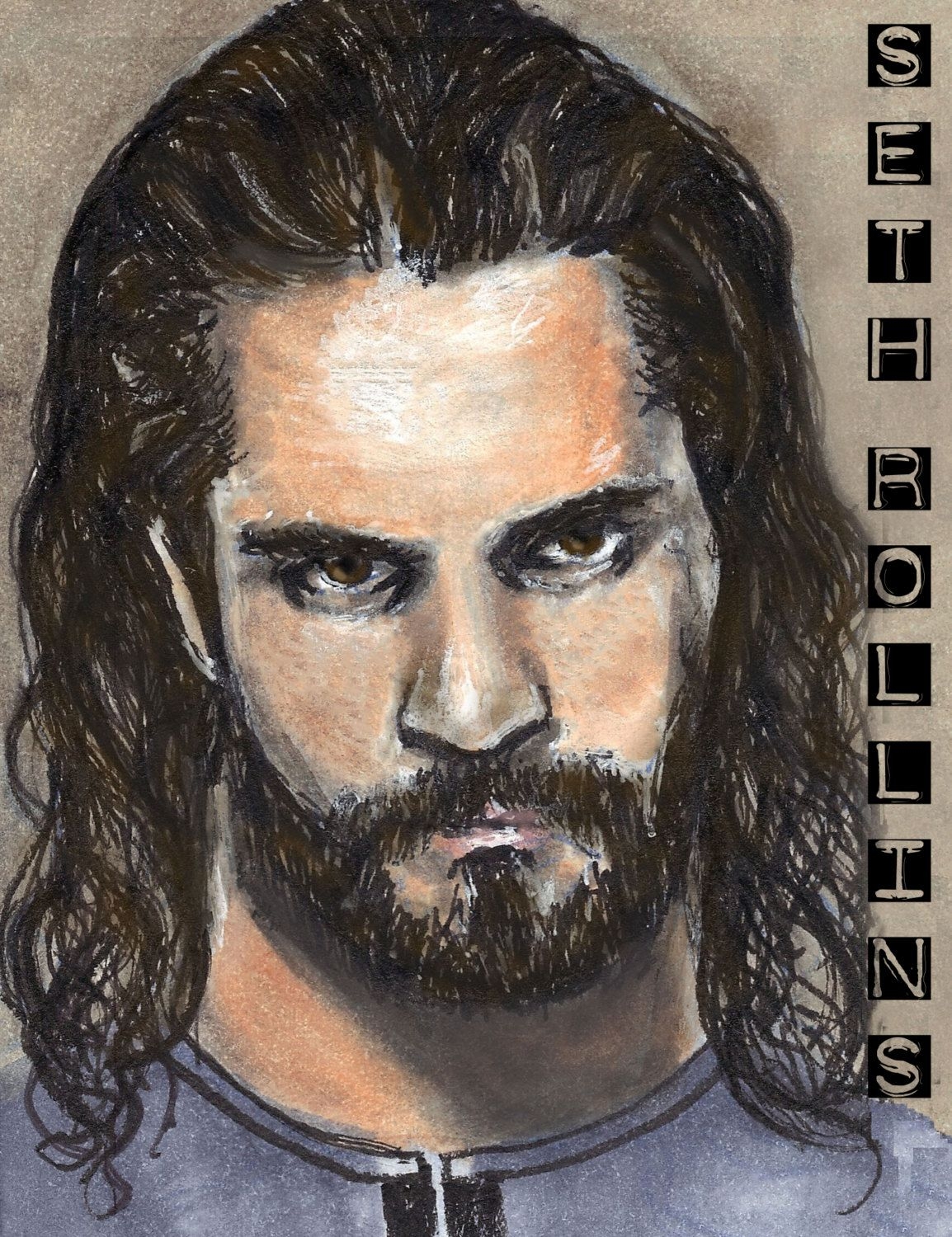 Seth Rollins Wwe Coloring Pages The Shield Askworksheet
