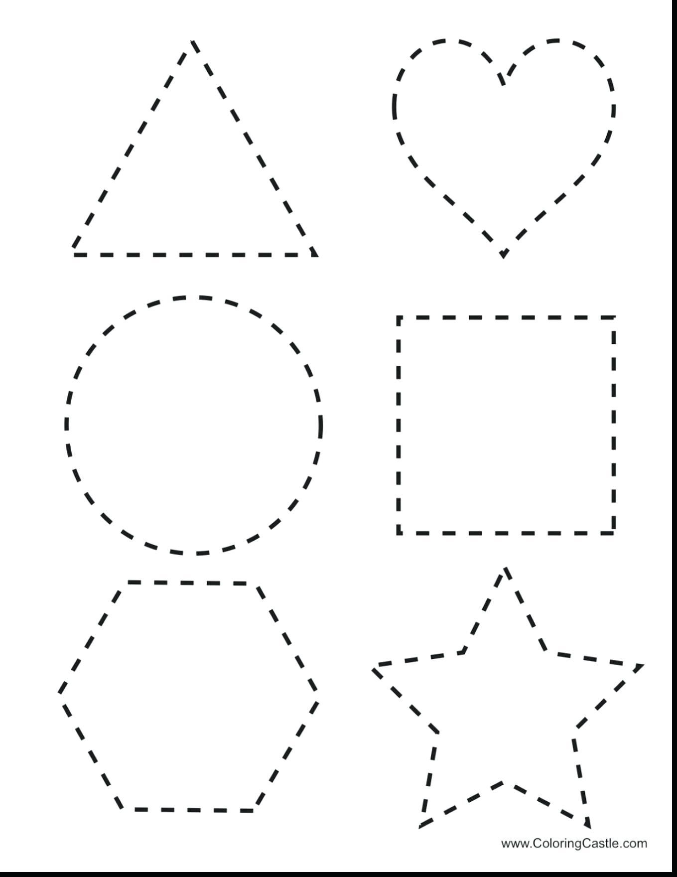 Shapes Coloring Pages For Preschoolers Coloring Pages