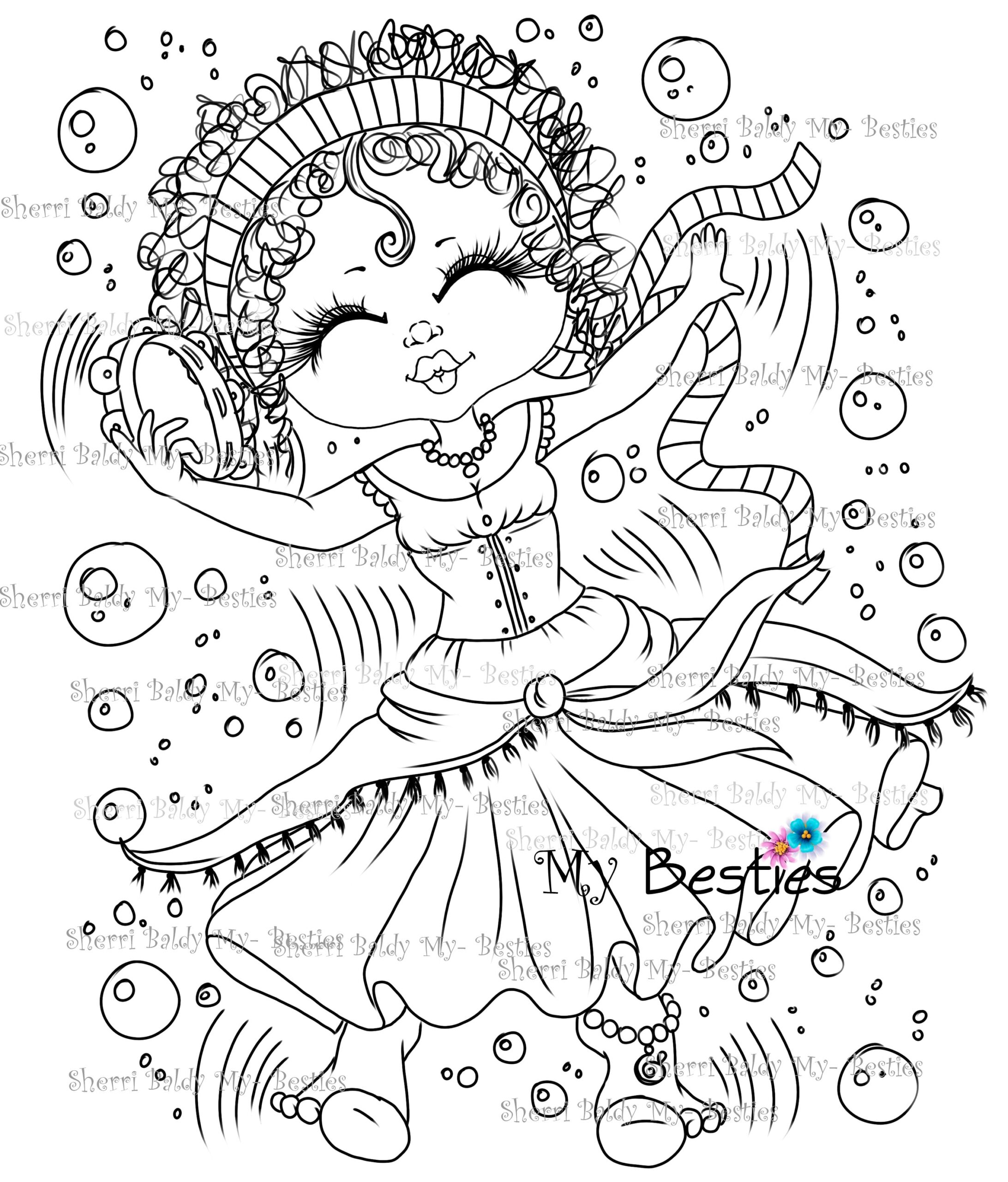 Sherri Baldy Coloring Pages