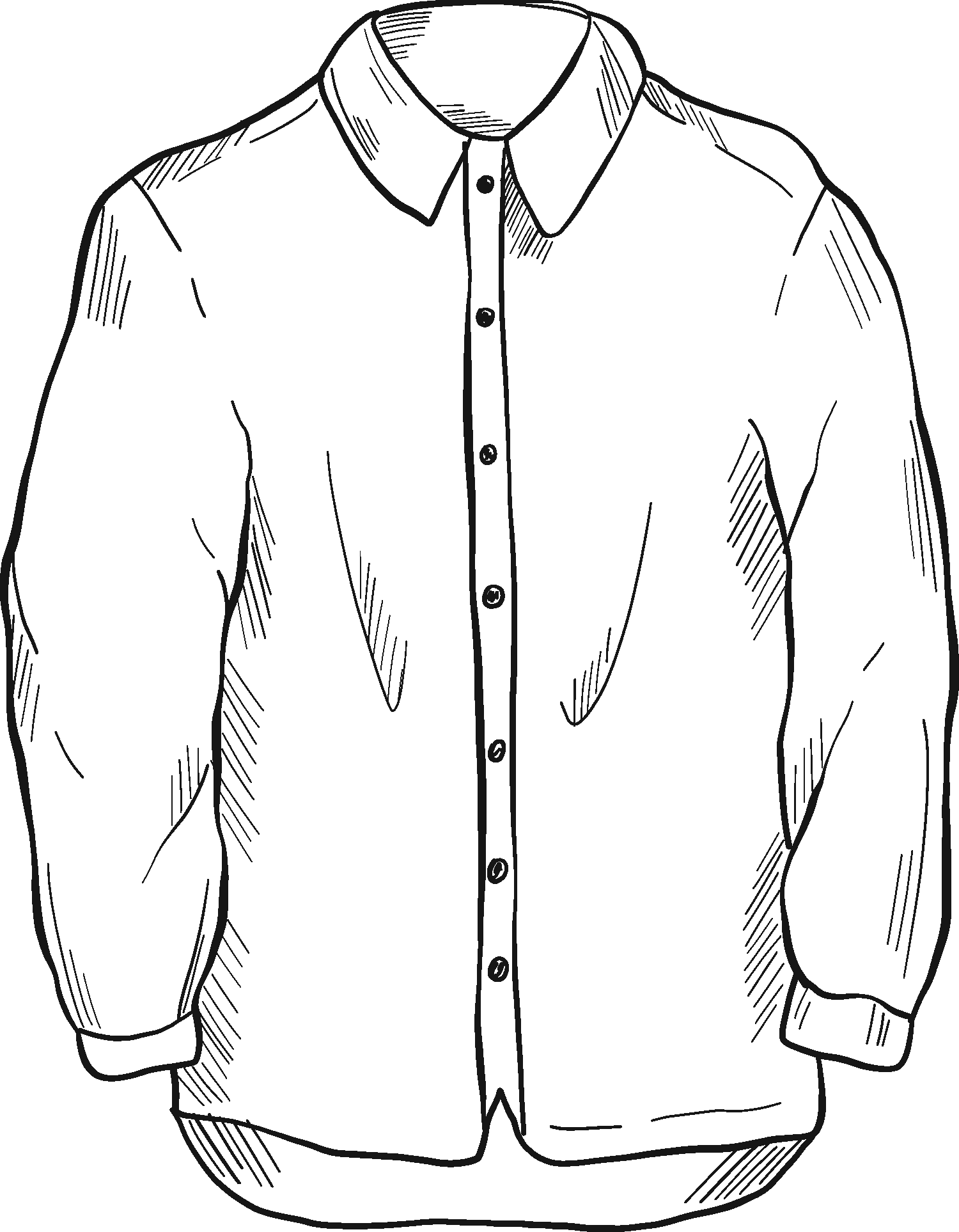 Shirt Coloring Page ColouringPages