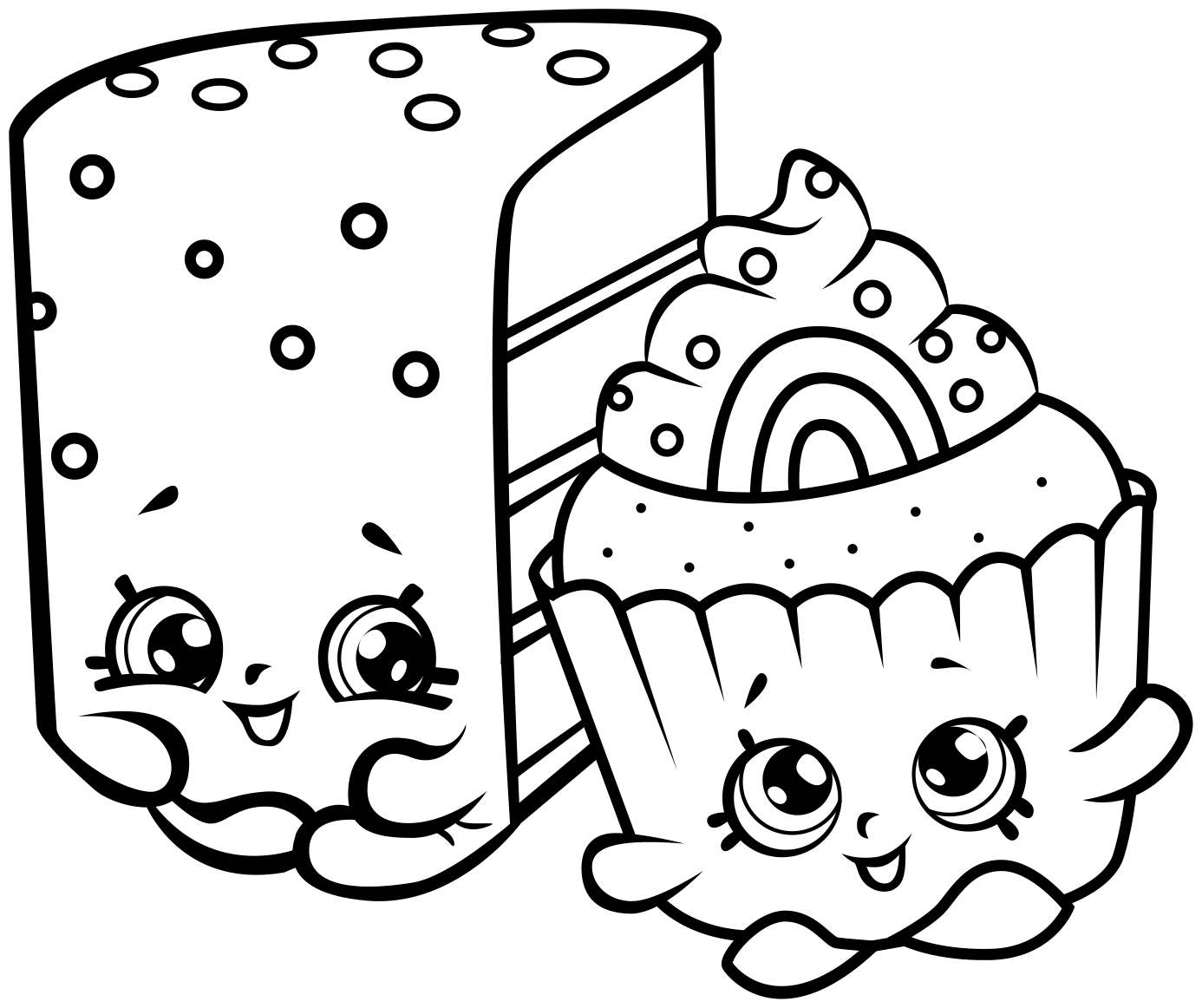 Coloring Page Of Shopkins