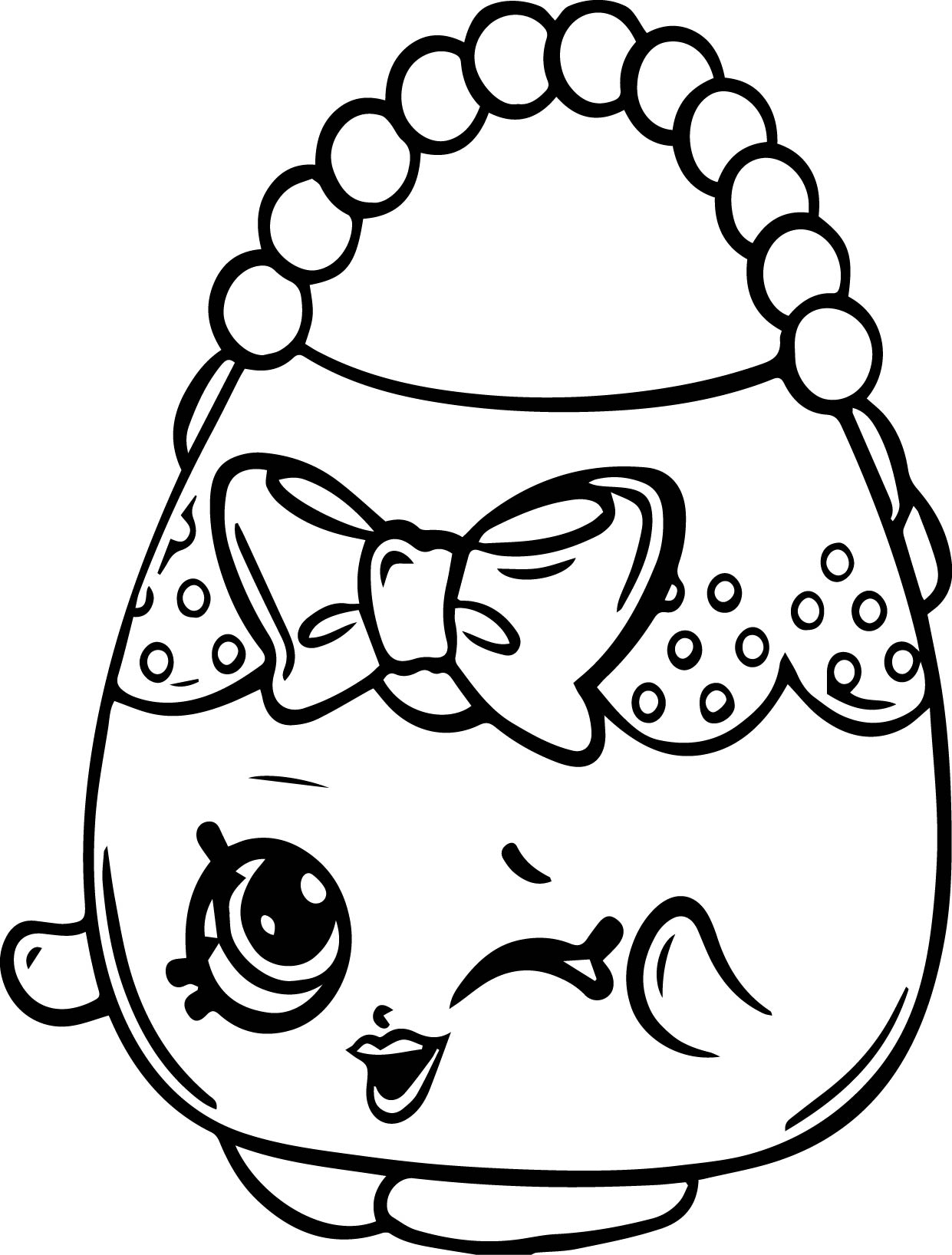 Shopkins Coloring Pages For Kids At GetColorings Free Printable Colorings Pages To Print