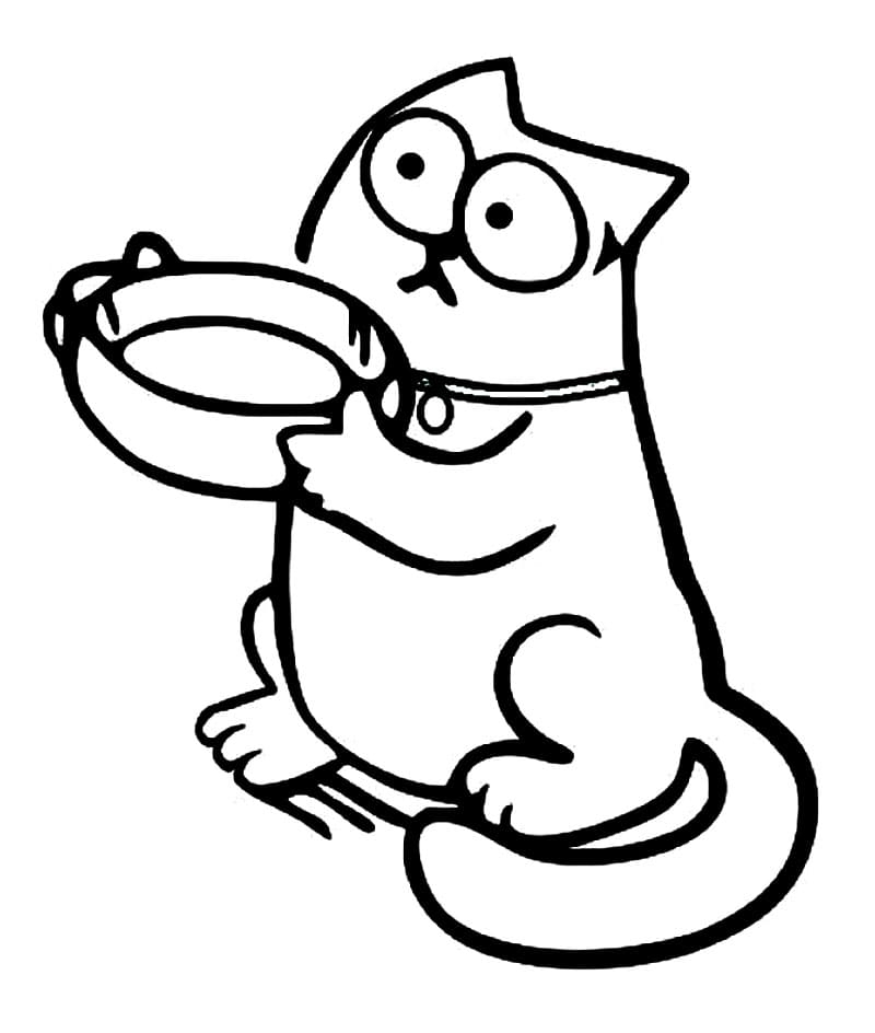 Simon S Cat 3 Coloring Page Free Printable Coloring Pages For Kids
