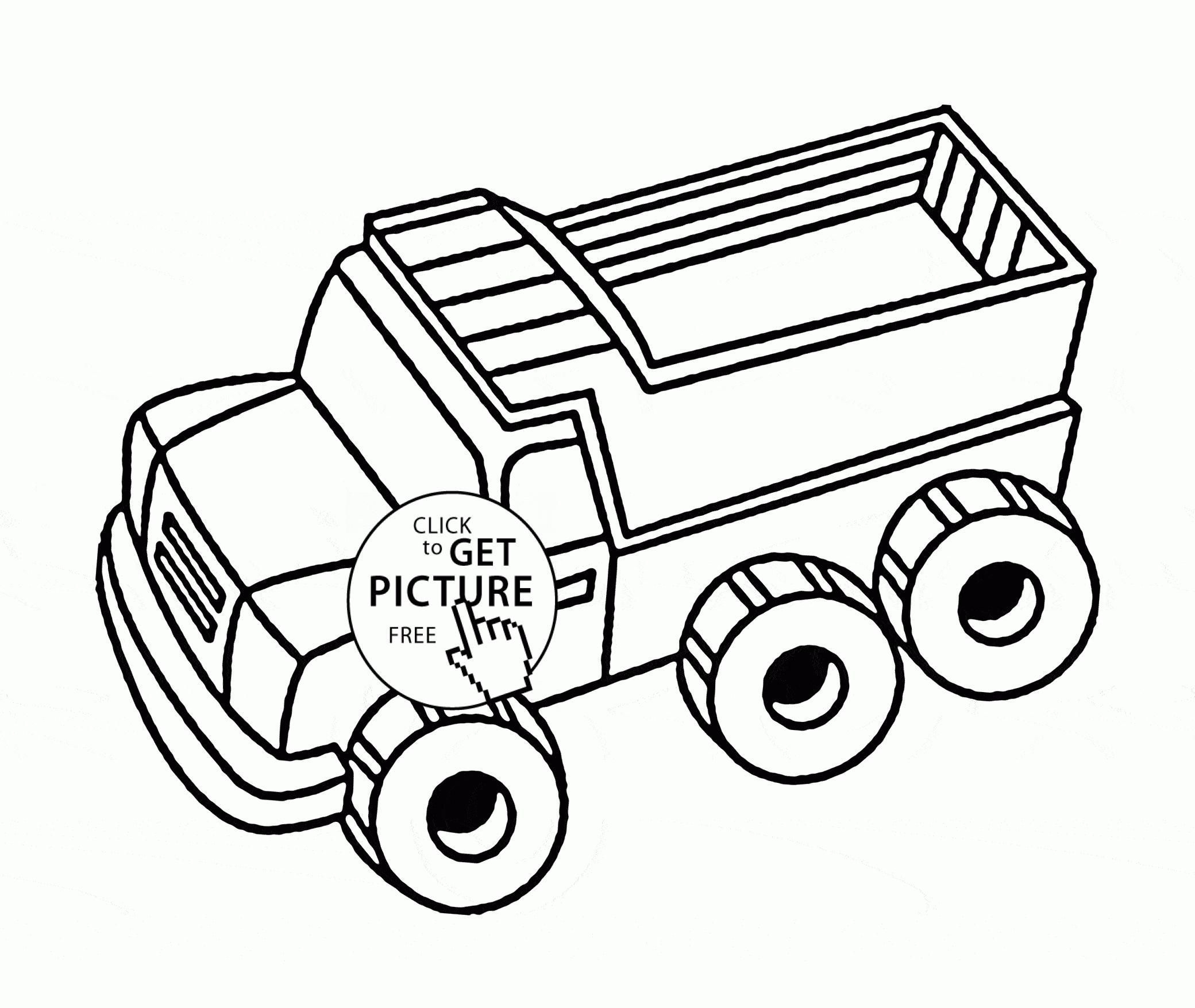 Coloring Pages Truck