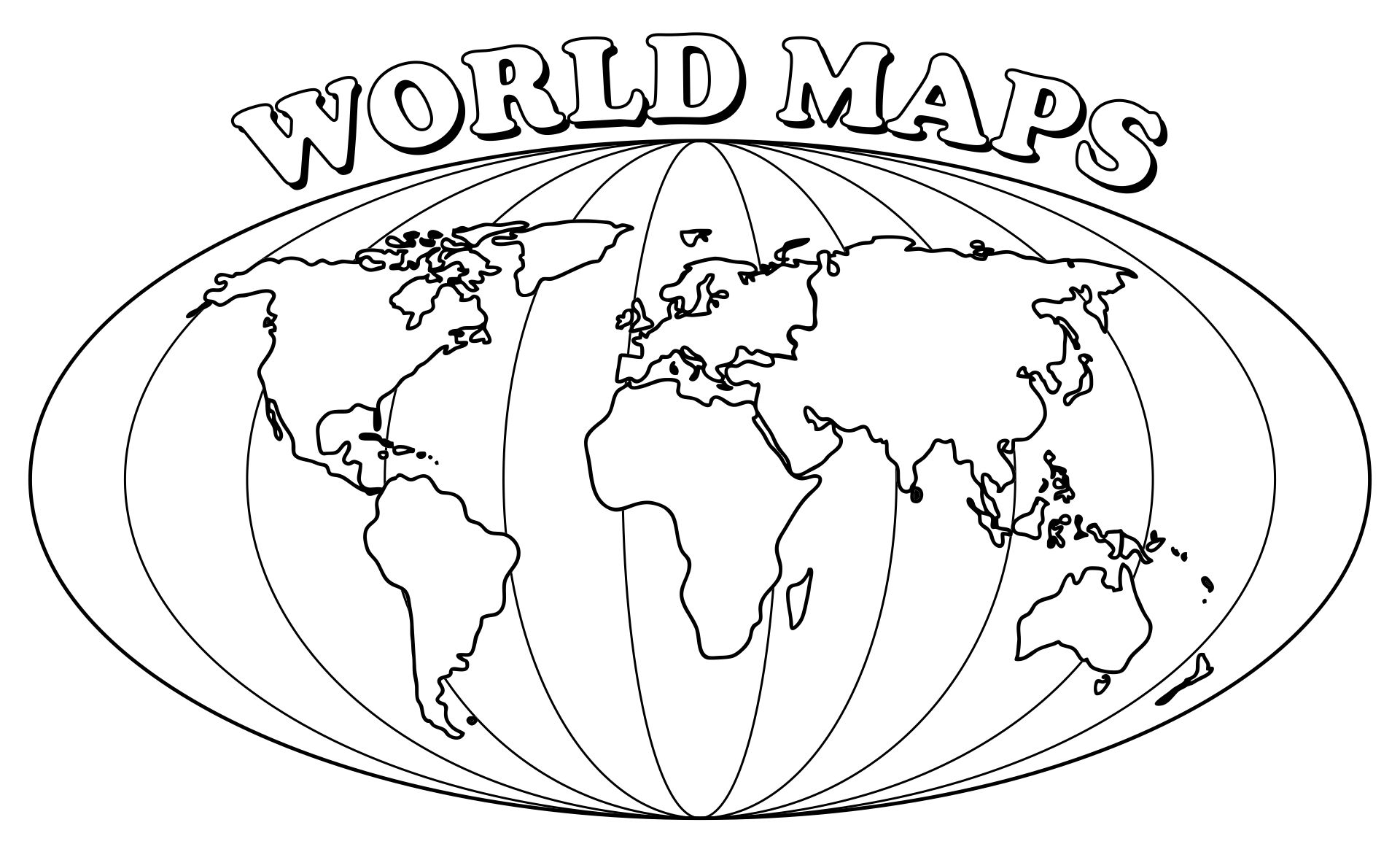 Map Coloring Page