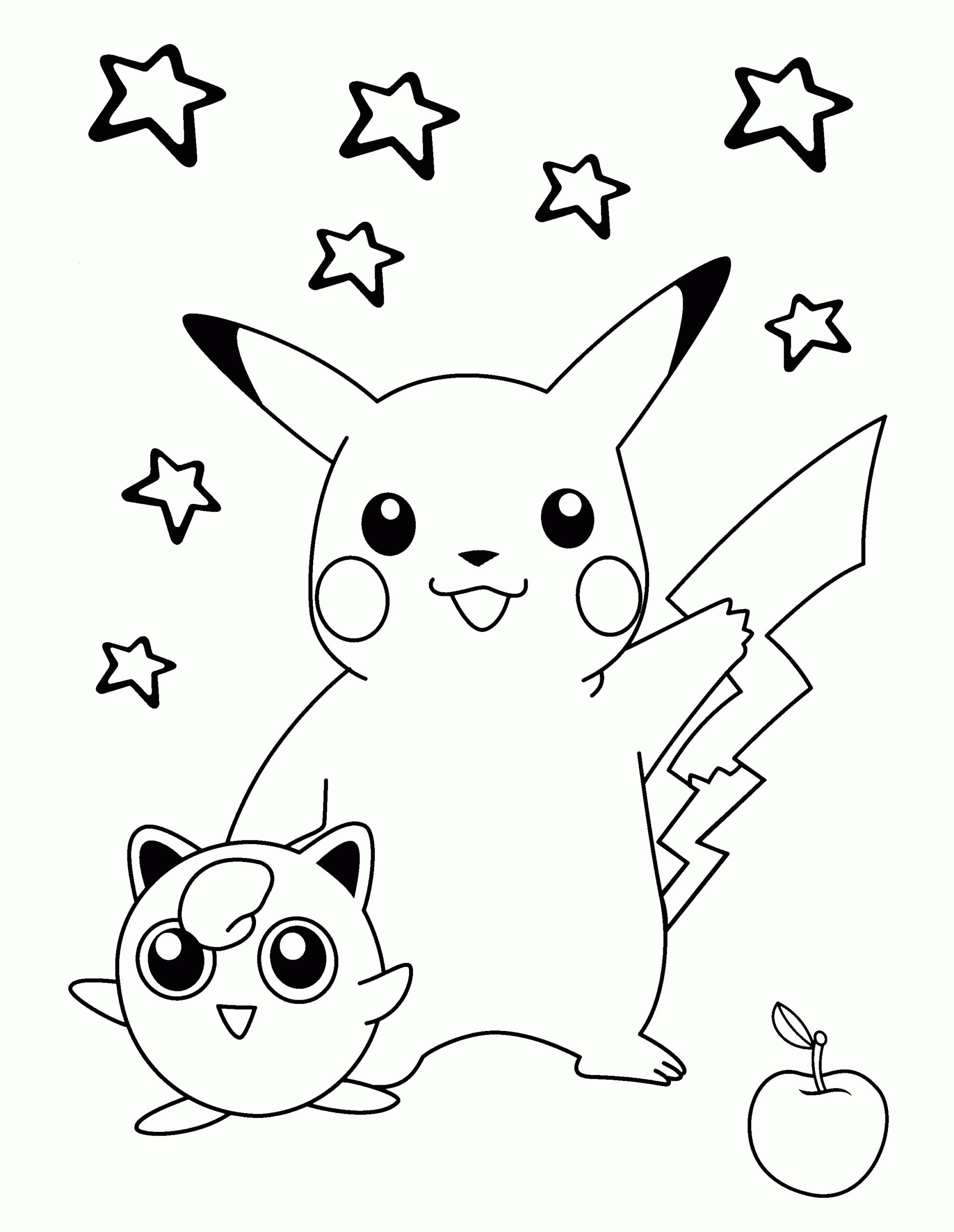 Simplepokemon Colouring Pages