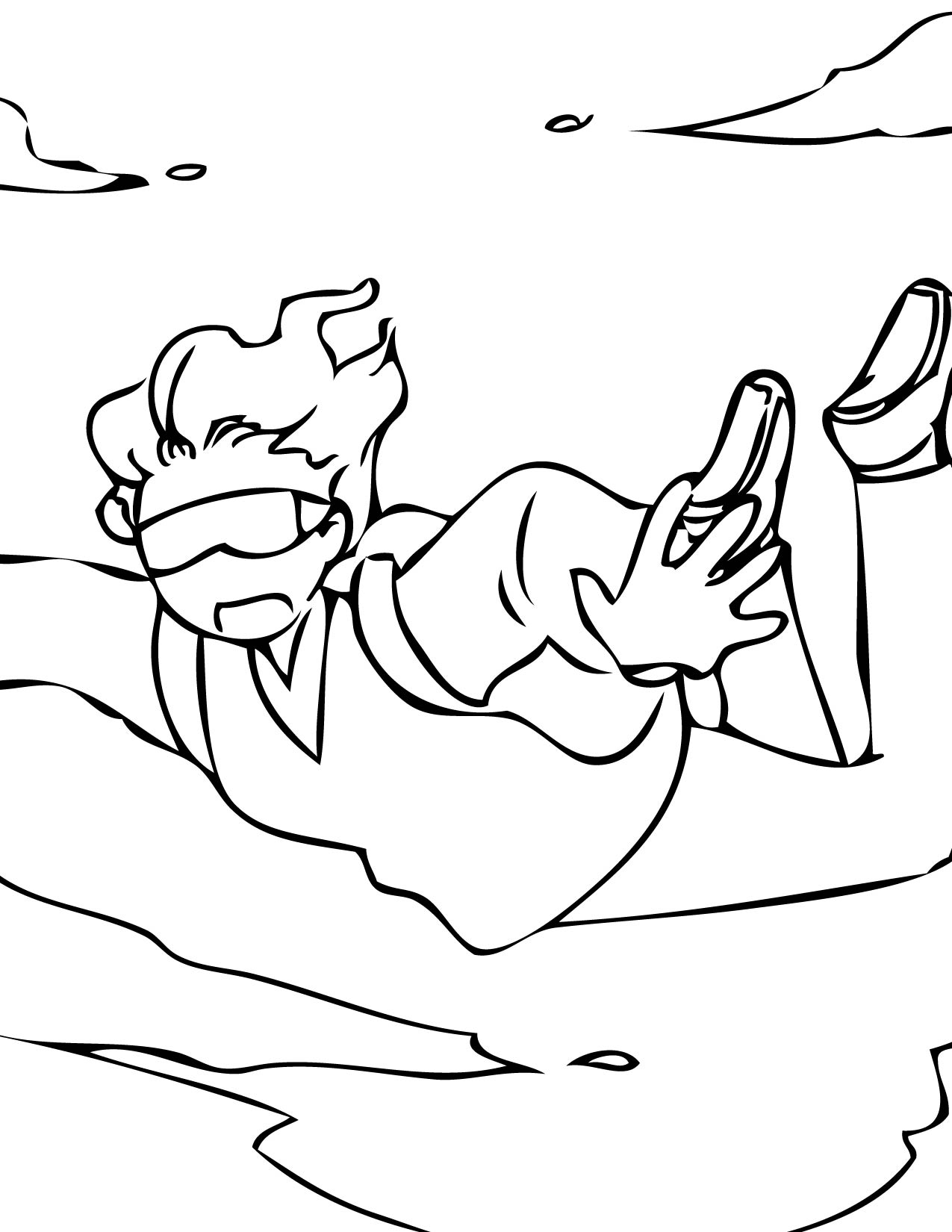 Skydiving Coloring Pages