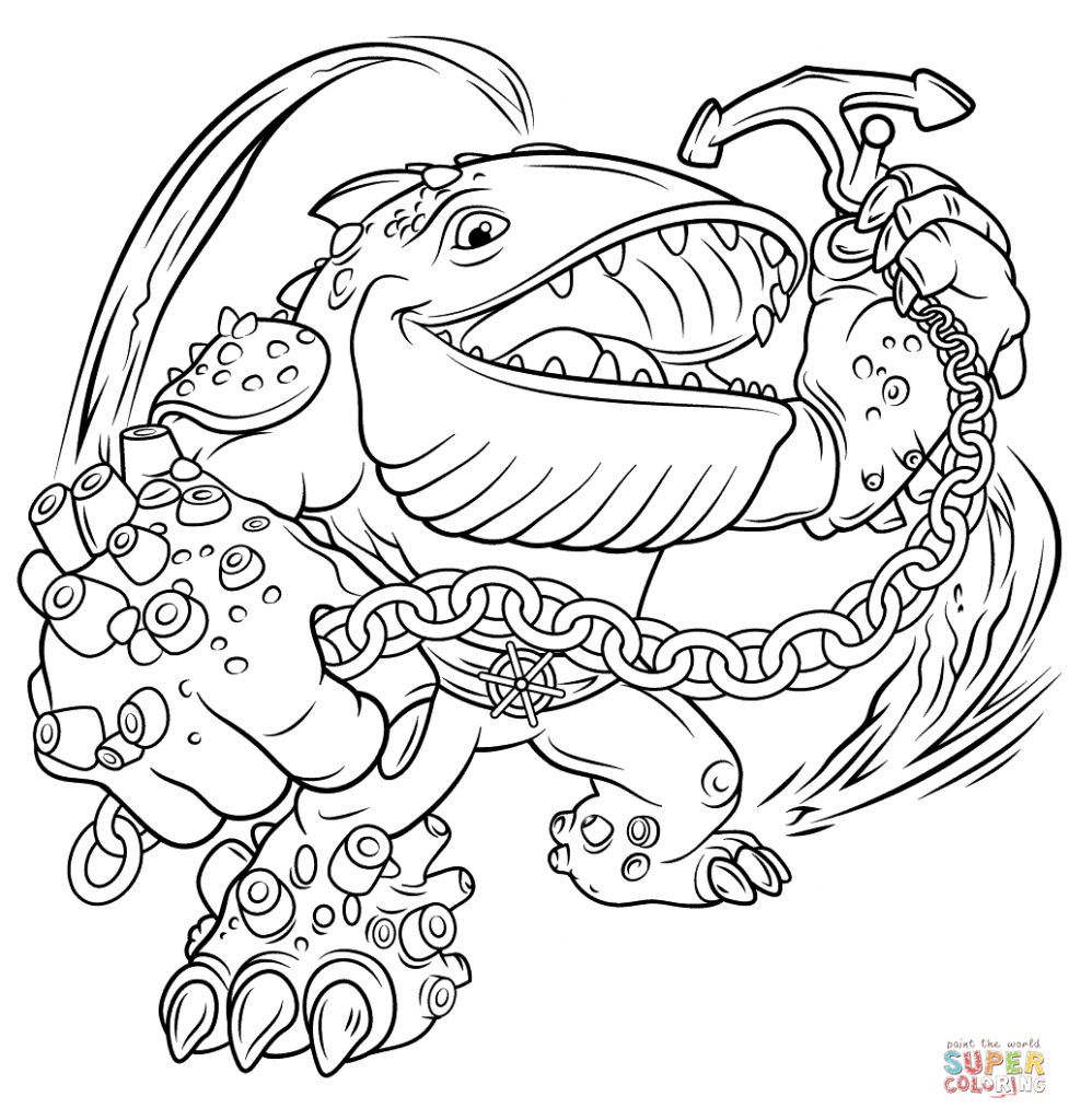 Skylanders Imaginators Coloring Pages