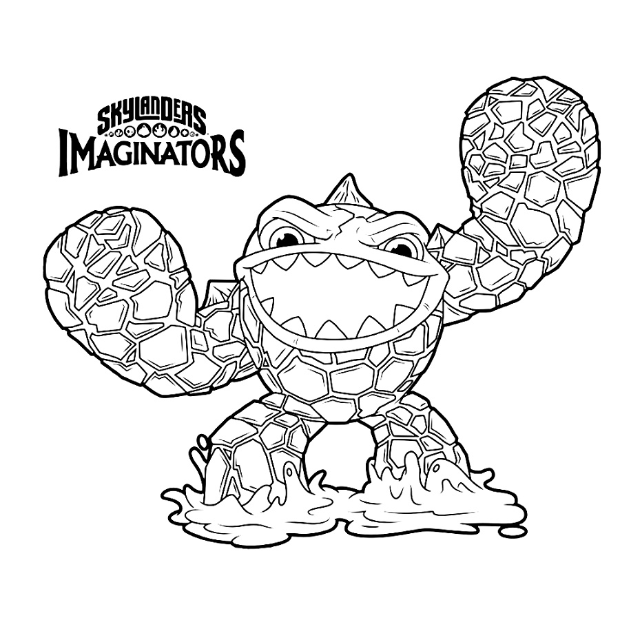 Skylanders Imaginators Coloring Pages K5 Worksheets