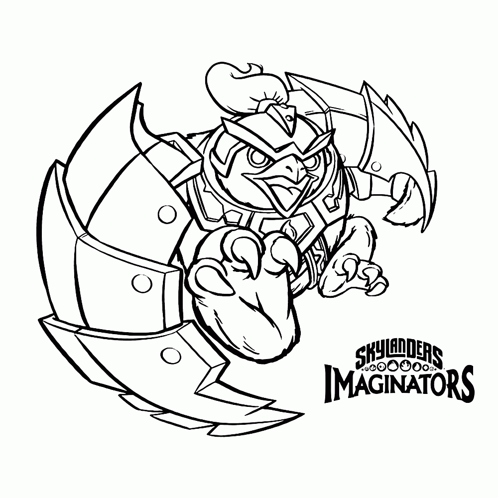 Skylanders Imaginators Pages Coloring Pages