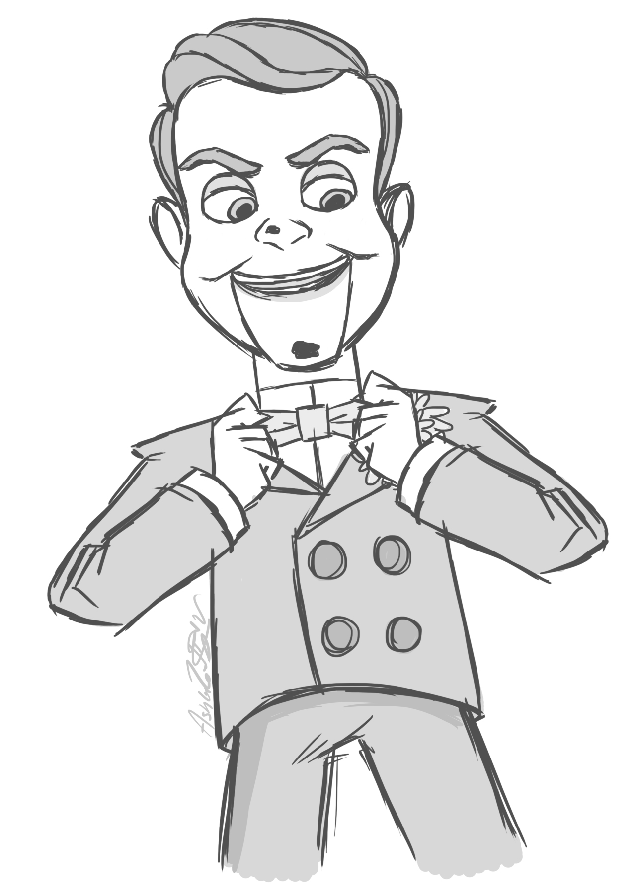 Slappy Goosebumps Drawing At GetDrawings Free Download