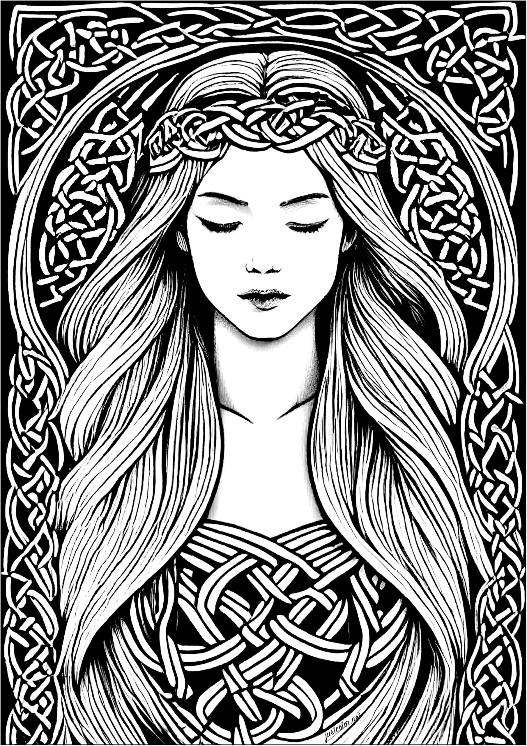 Celtic Coloring Pages