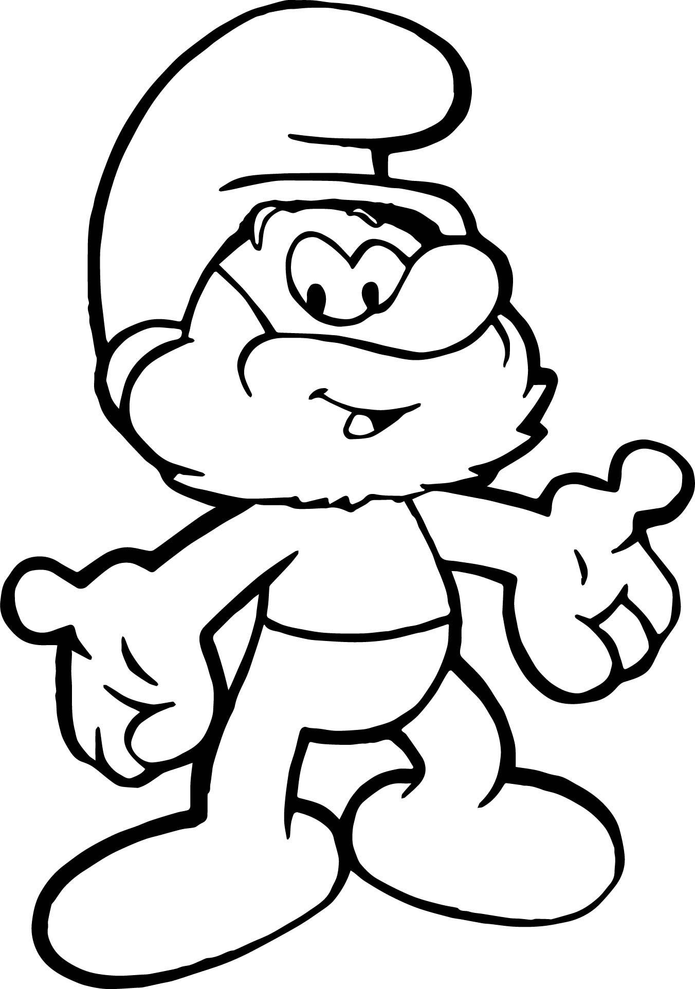 Smurfette Coloring Pages To Print At GetDrawings Free Download