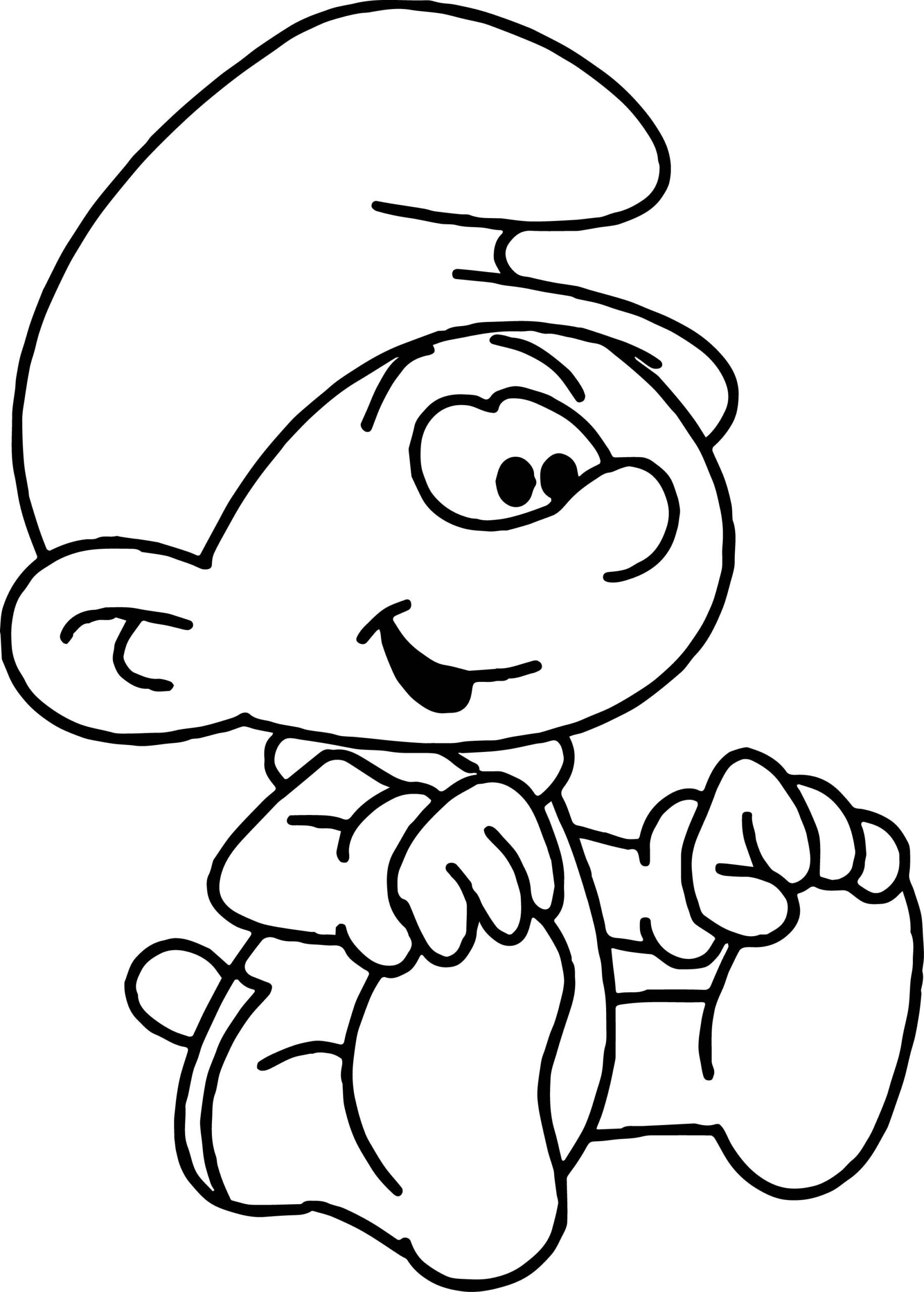 Smurfs Coloring Pages To Print