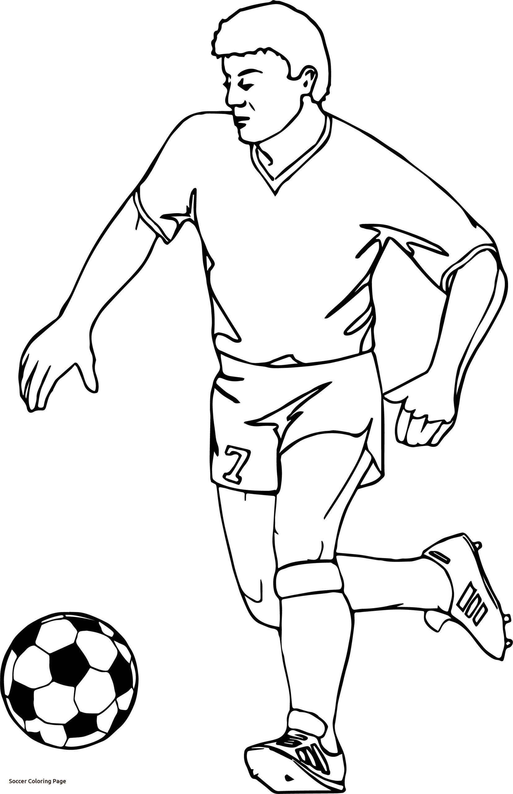 Soccer Coloring Pages Messi At GetDrawings Free Download