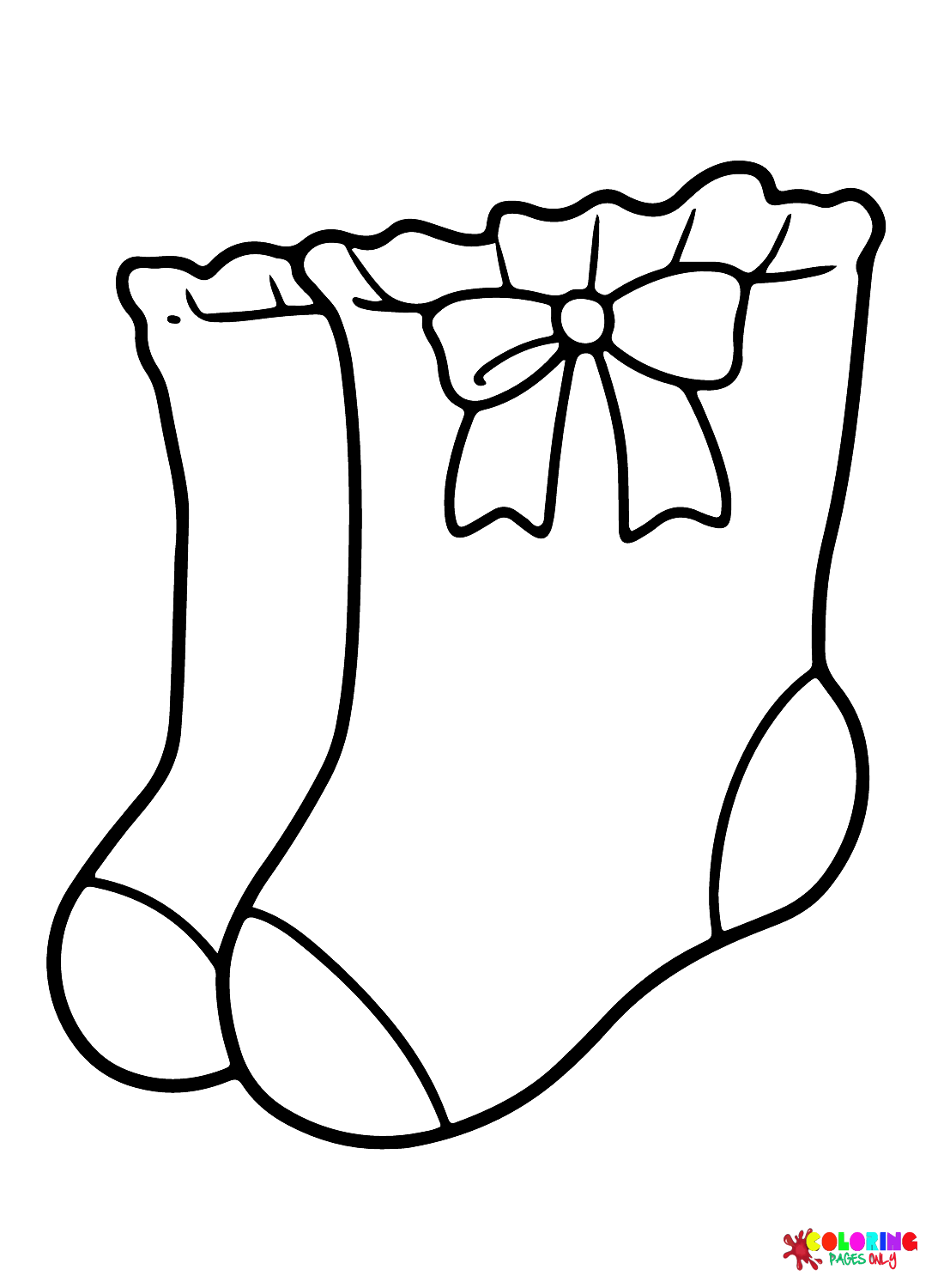 Socks Coloring Pages Free Printable Coloring Pages