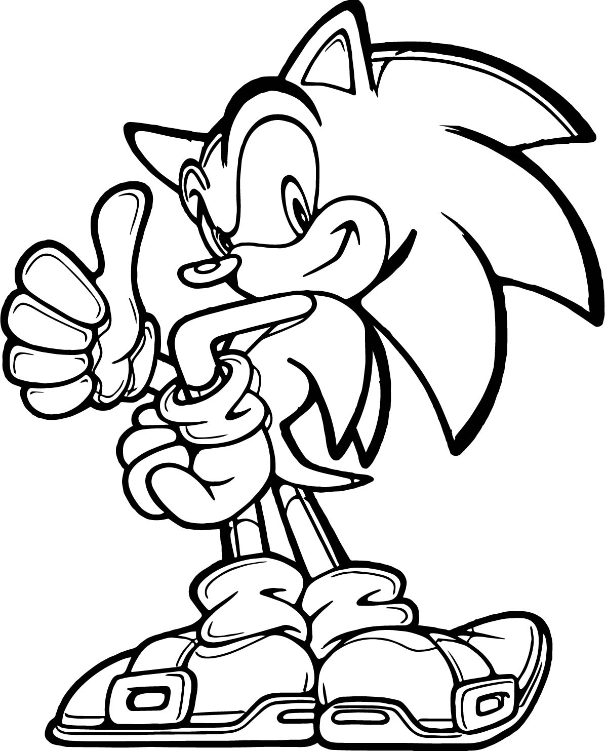 Sonic Exe Coloring Pages At GetDrawings Free Download