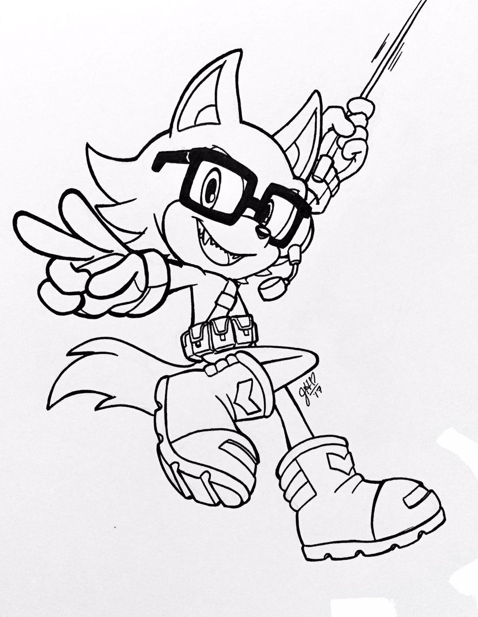 Sonic Infinite Coloring Pages Inerletboo