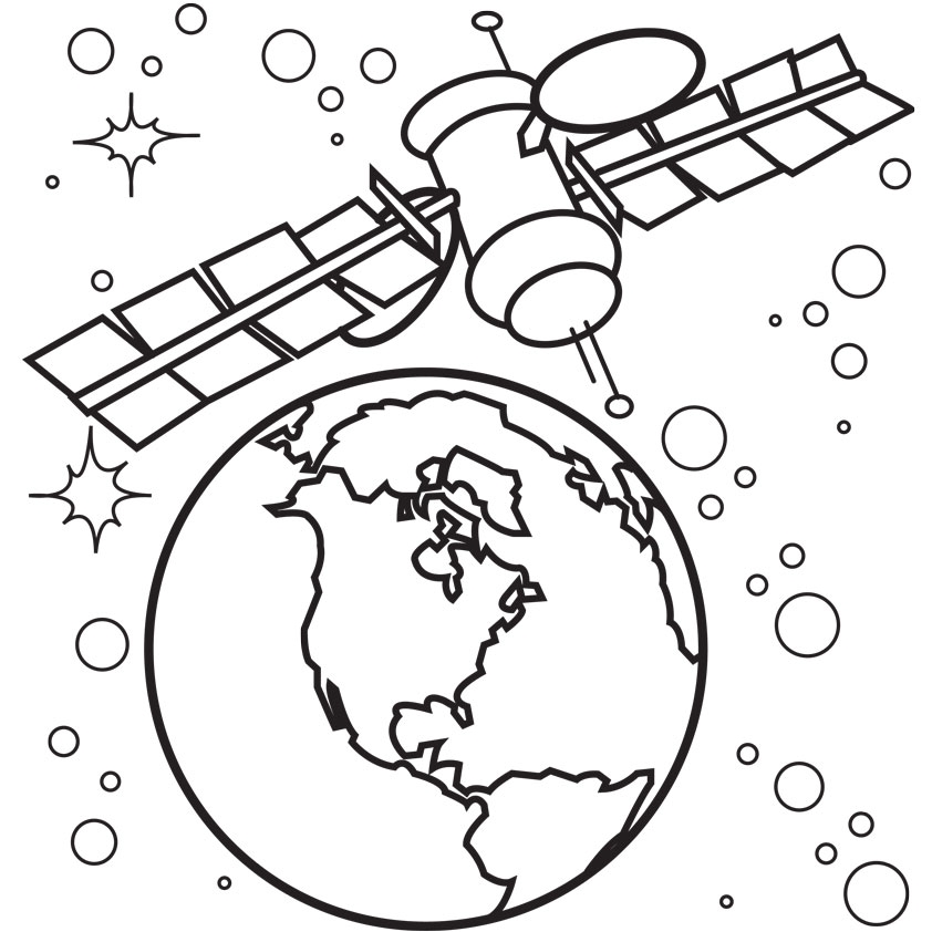 Space Coloring Pages Best Coloring Pages For Kids
